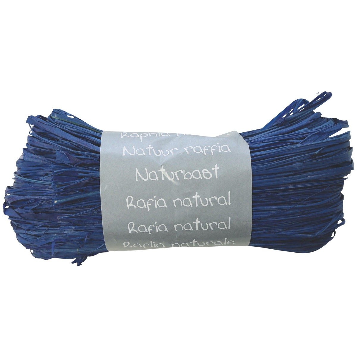 Natural Raffia Ball 50G Blue France