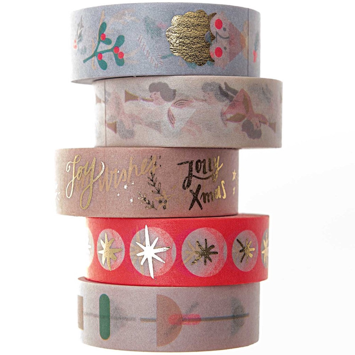 Rico Tape Set Jolly Xmas Pastel