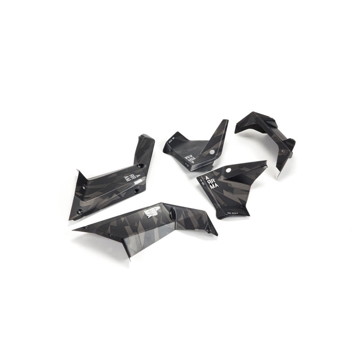 Arrma Ara411018 Guard Set Painted Black Camo Fireteam Ar411018