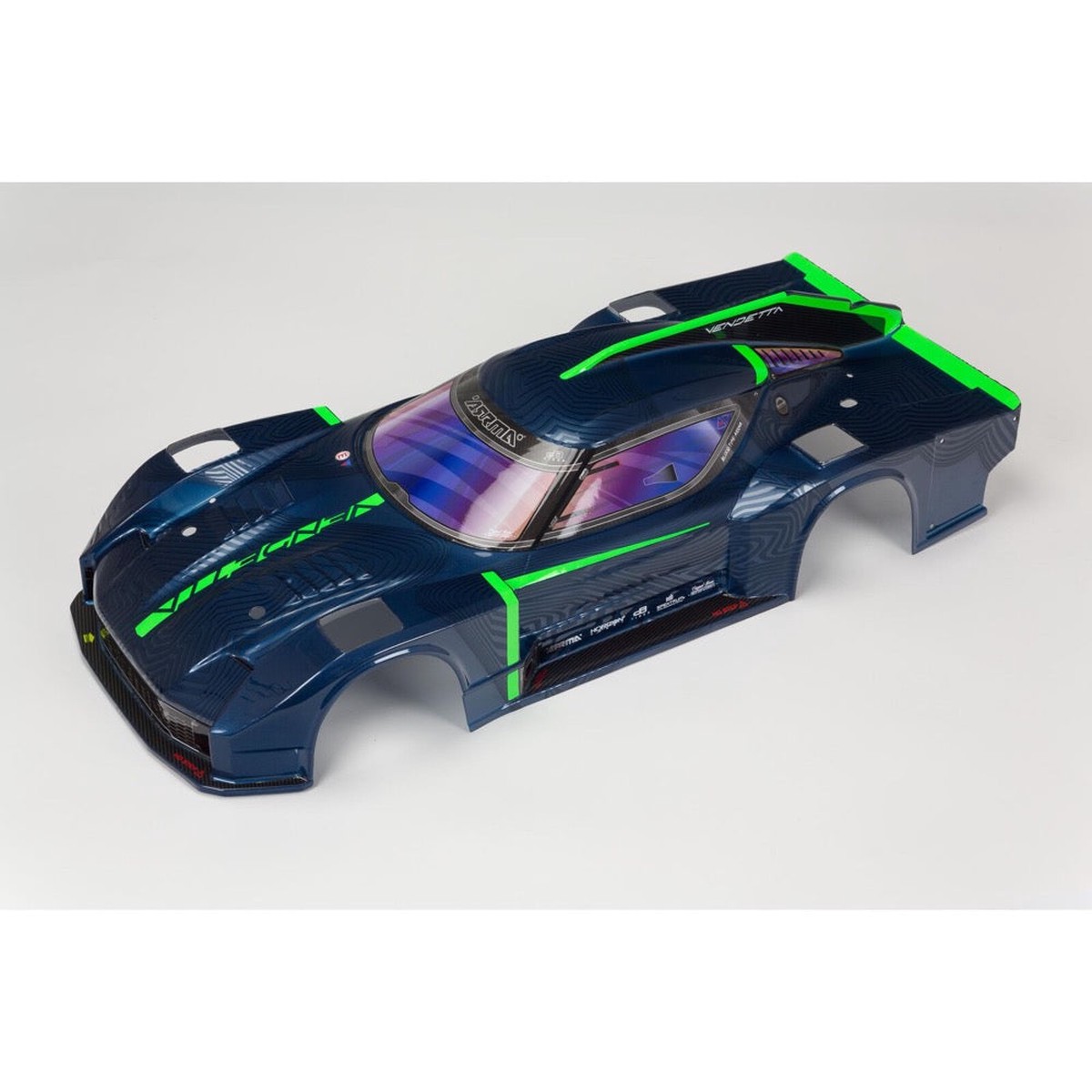 Arrma Ara414006 Vendetta 4 Blx Painted Body Blue Ar414006