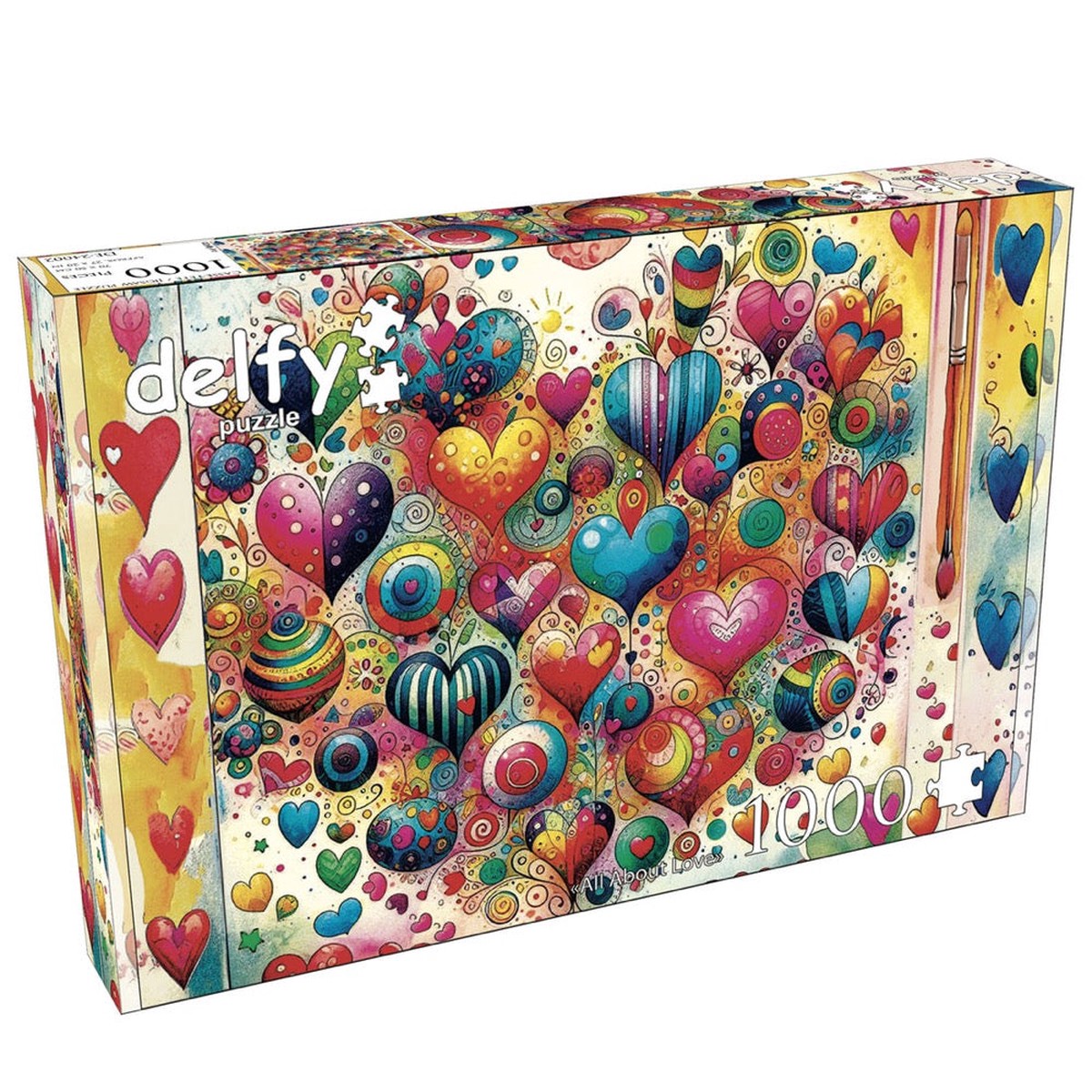 Delfy All About Love 1000Pc Jigsaw Puzzle