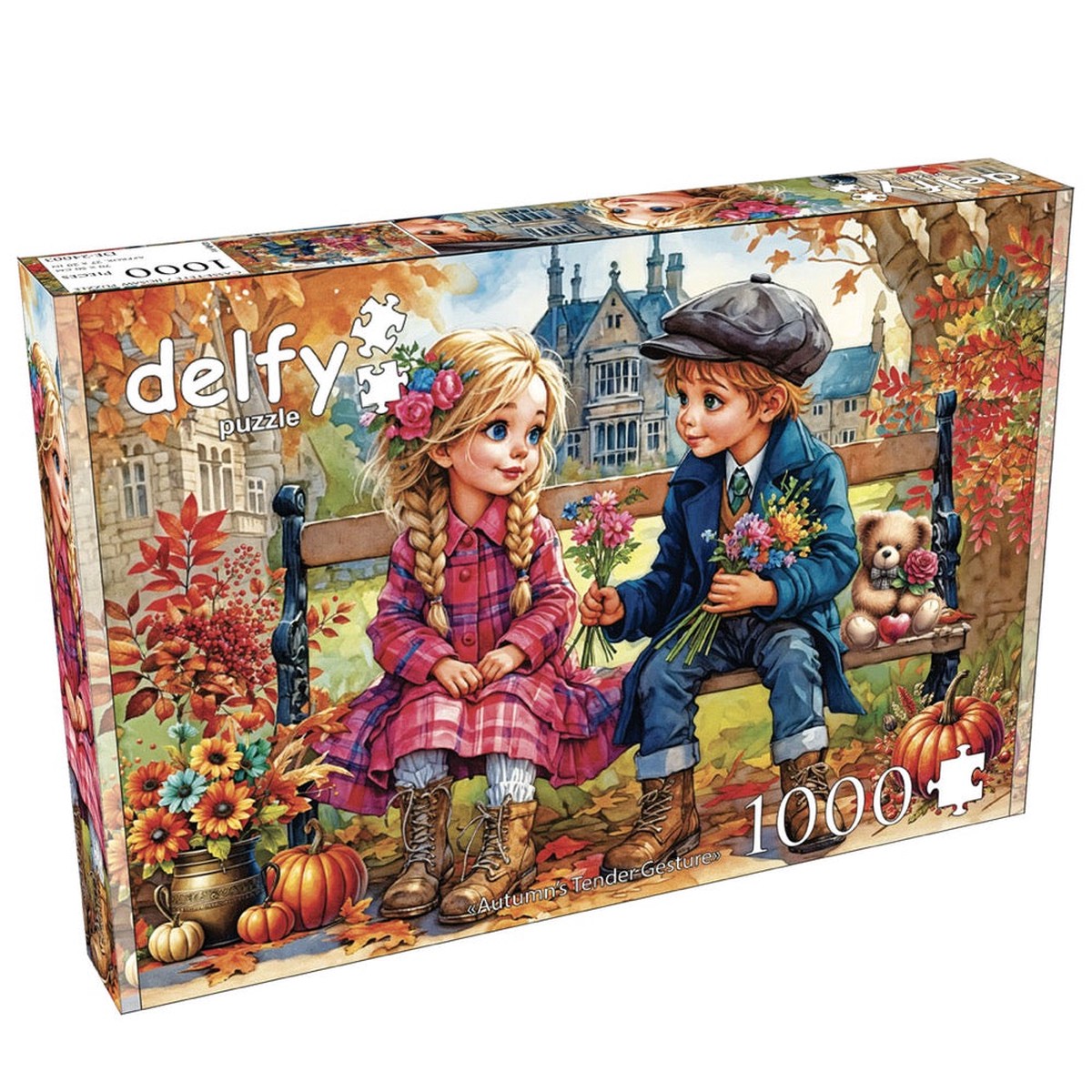 Delfy AutumnS Tender Gesture 1000Pc Jigsaw Puzzle