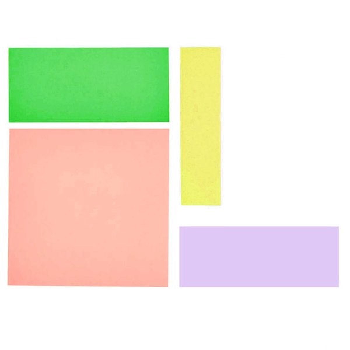 Rico Sticky Notes Large Neon