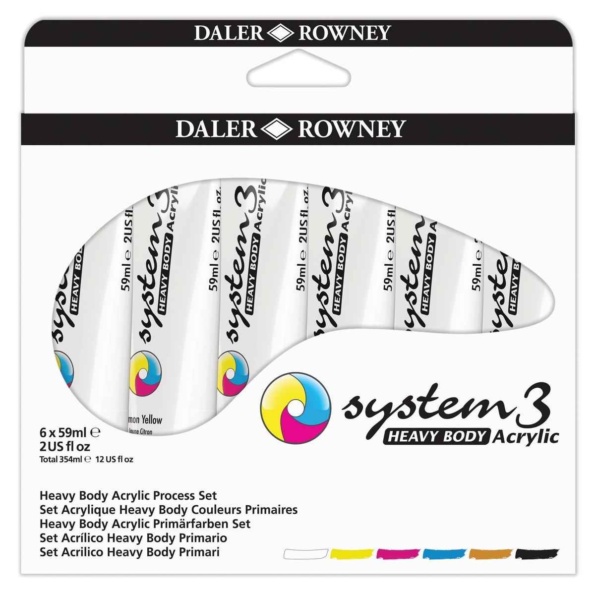 System 3 Heavy Body Starter Set 6 Ml
