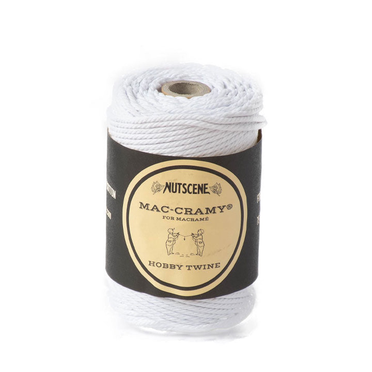 Nutscene Macrame Cotton Twine 70M Black