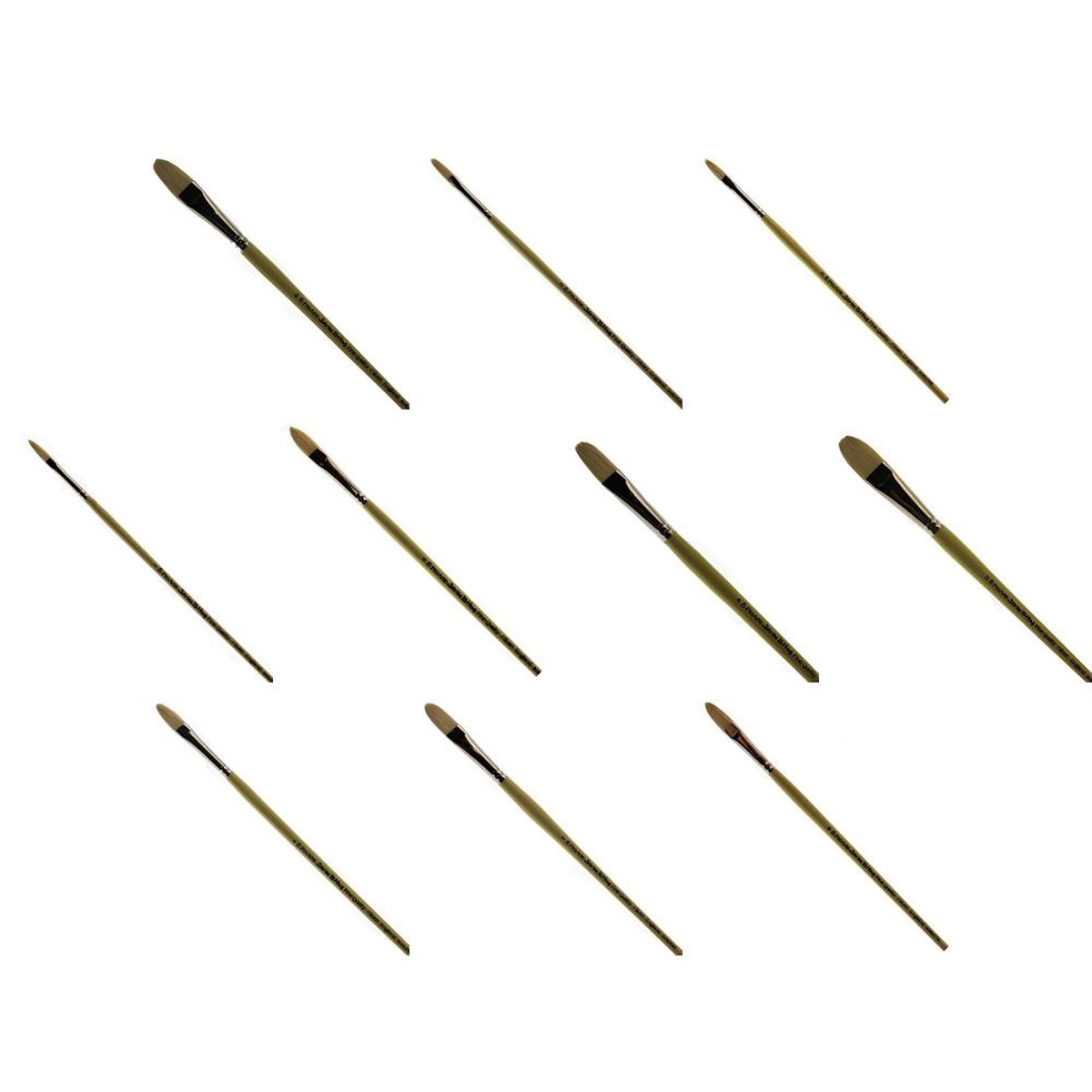 Pro Arte - Series B - Finest Quality Hog Brushes- Filbert 1