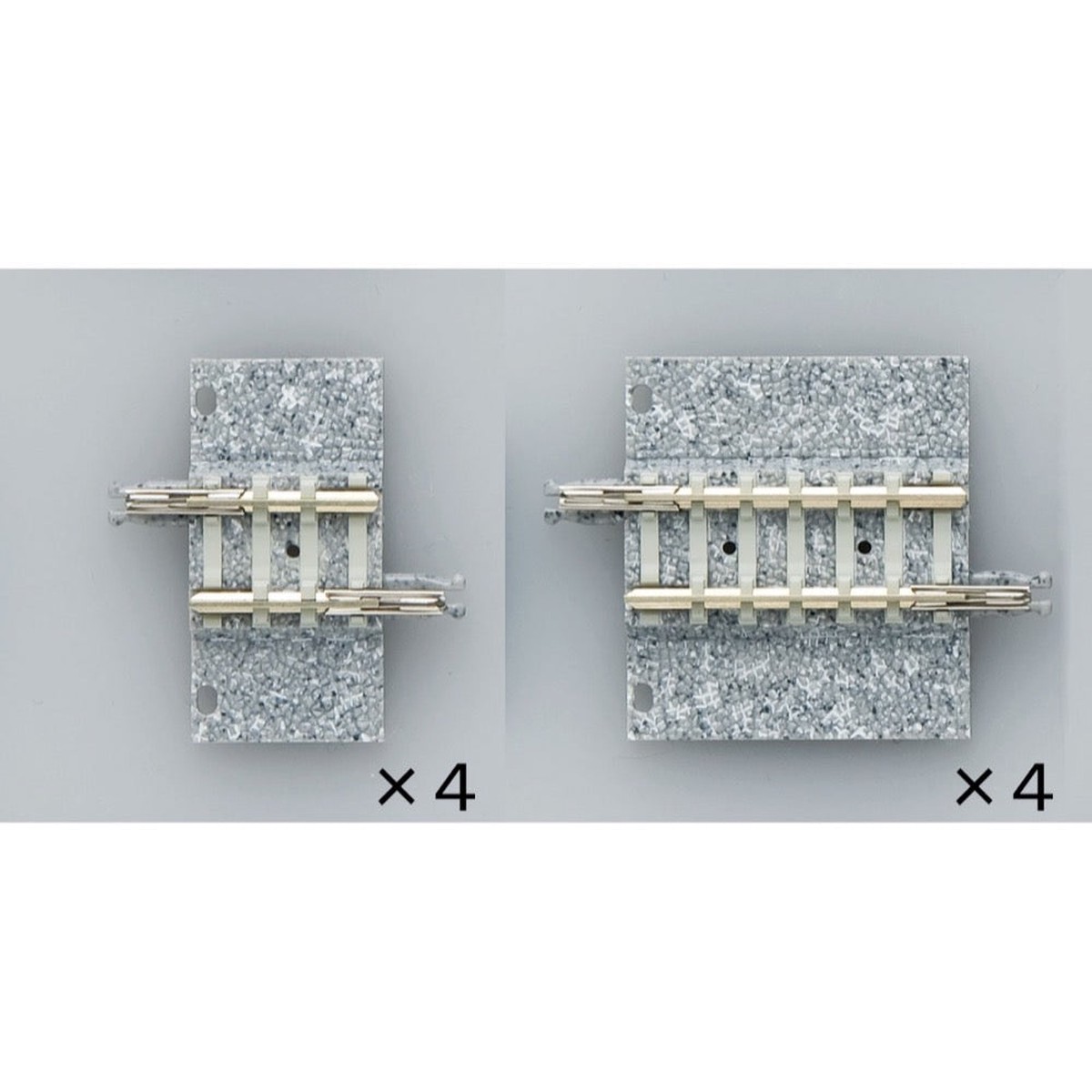 Tomix 1738 N Straight Wide Pc Track 34 185Mm 1-516 33Mm (4 Of Each)