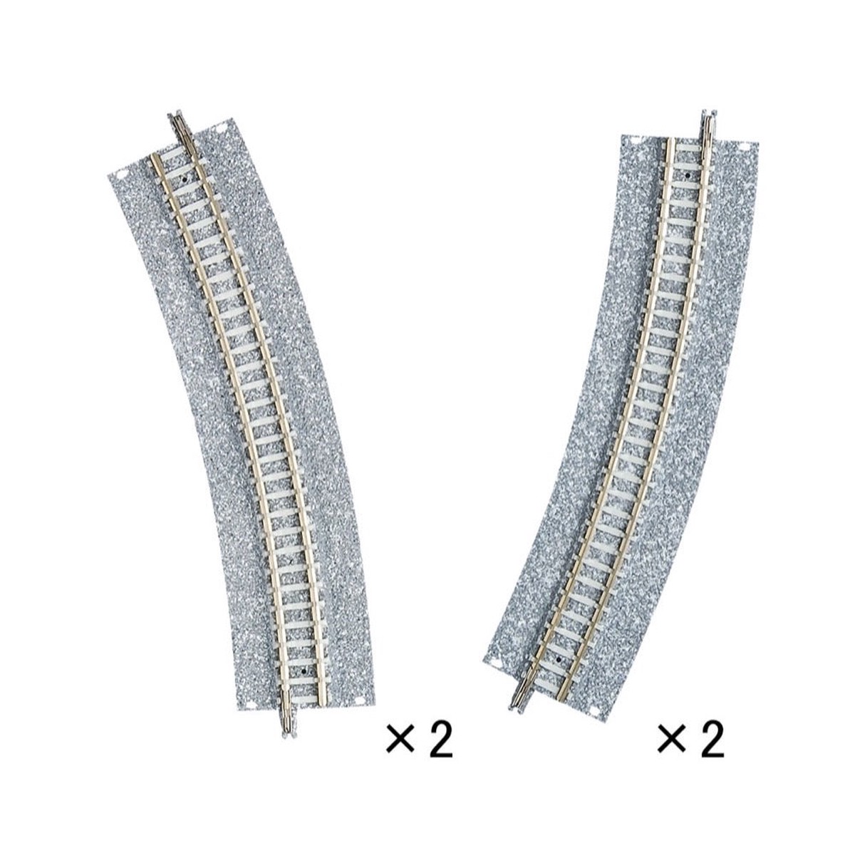 Tomix 1784 N Easement Wide Pc Curve Track 15-38 Radius 225