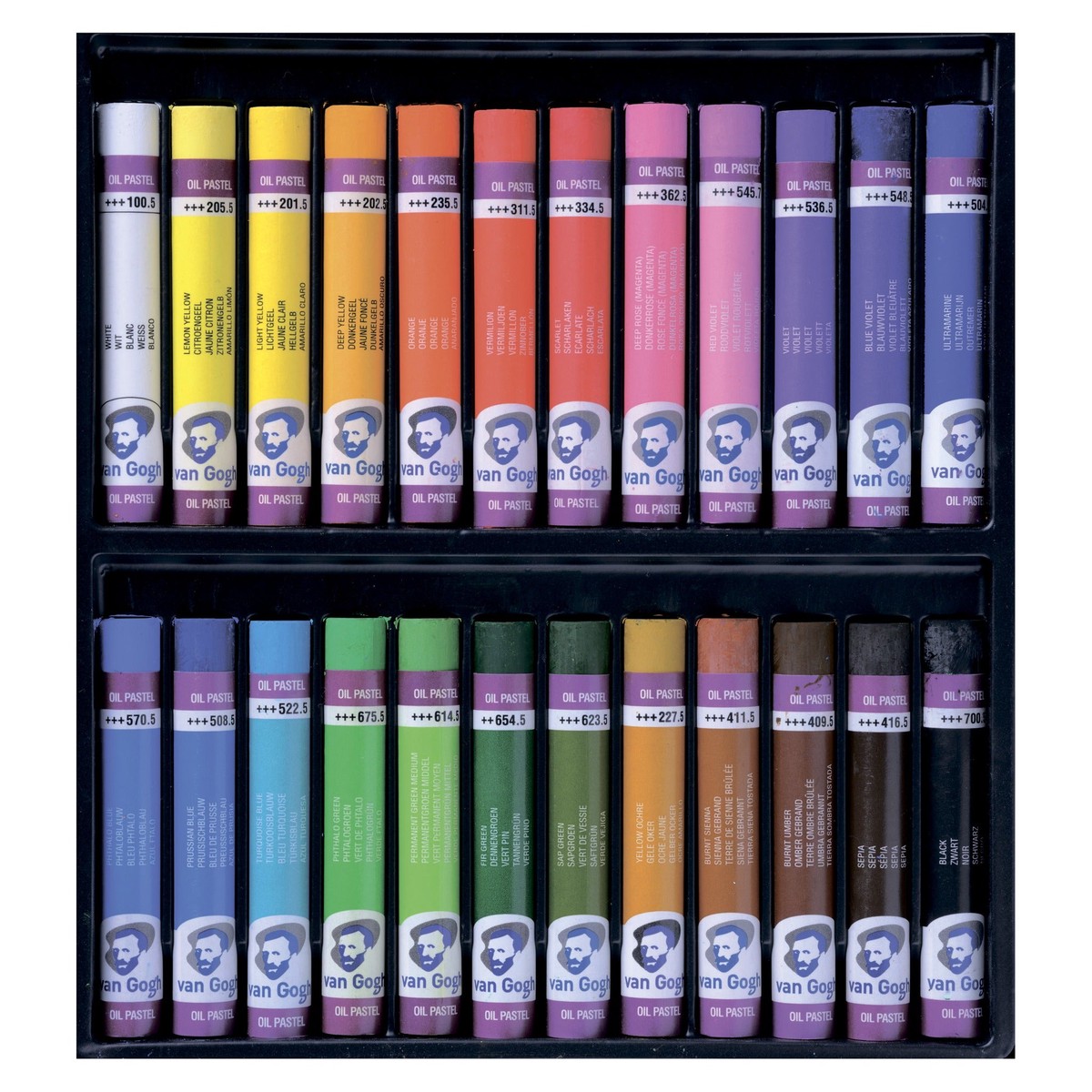 Van Gogh Oil Pastel Set 24