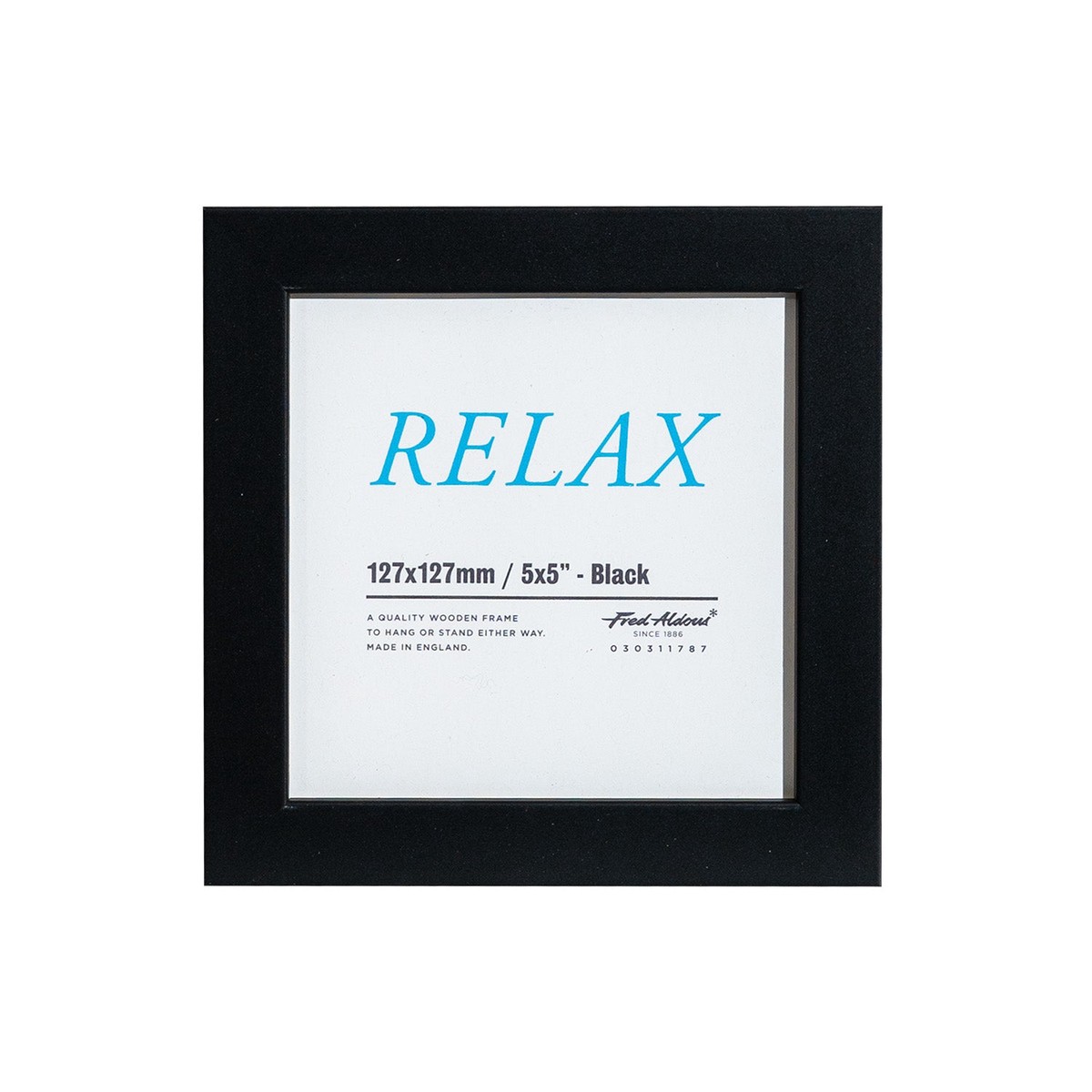 Picture Frame - Black - 5 X 5