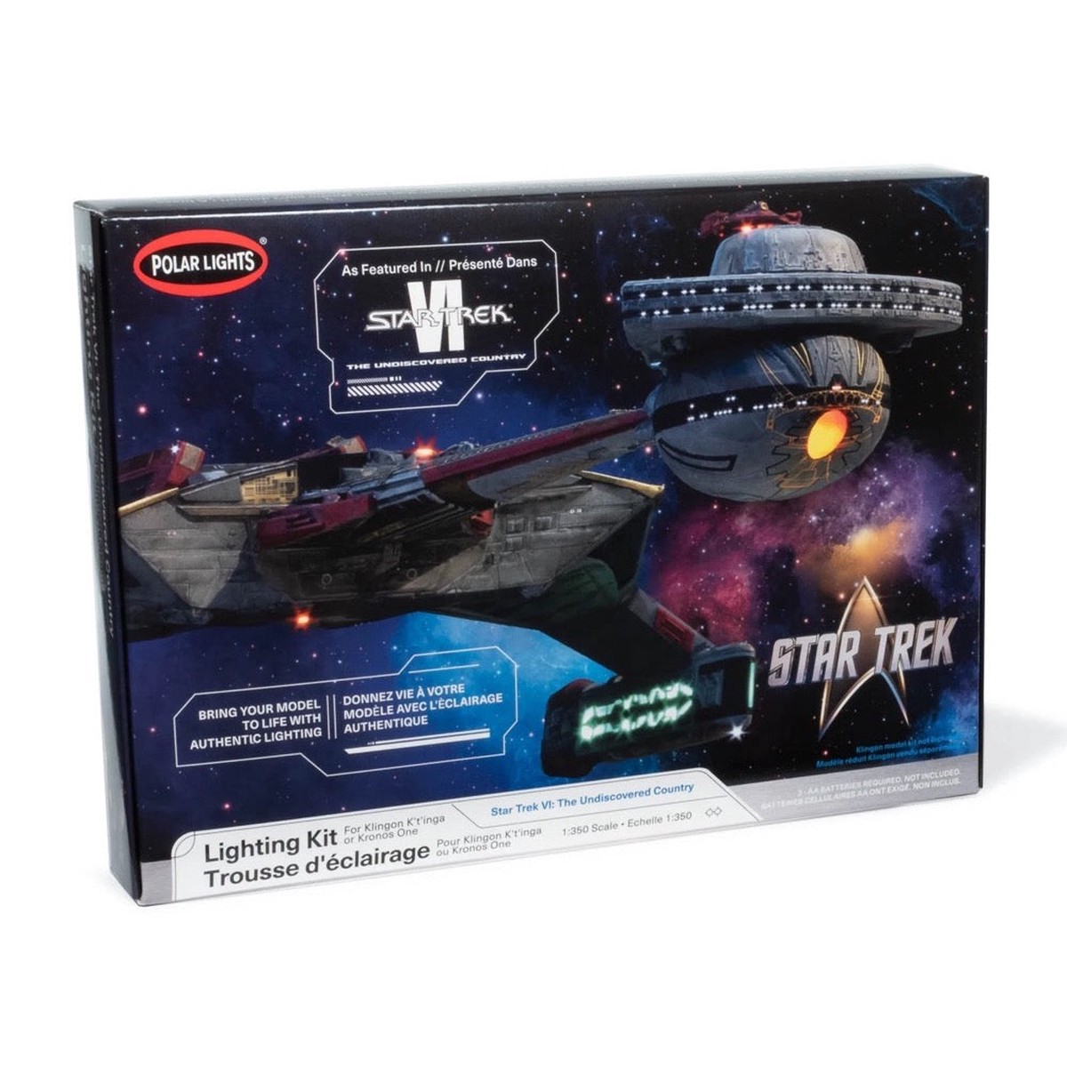 Polar Lights Mka055M 055M Lighting Kit For 1350 Star Trek 6 The Undiscovered Country Klingon Kronos