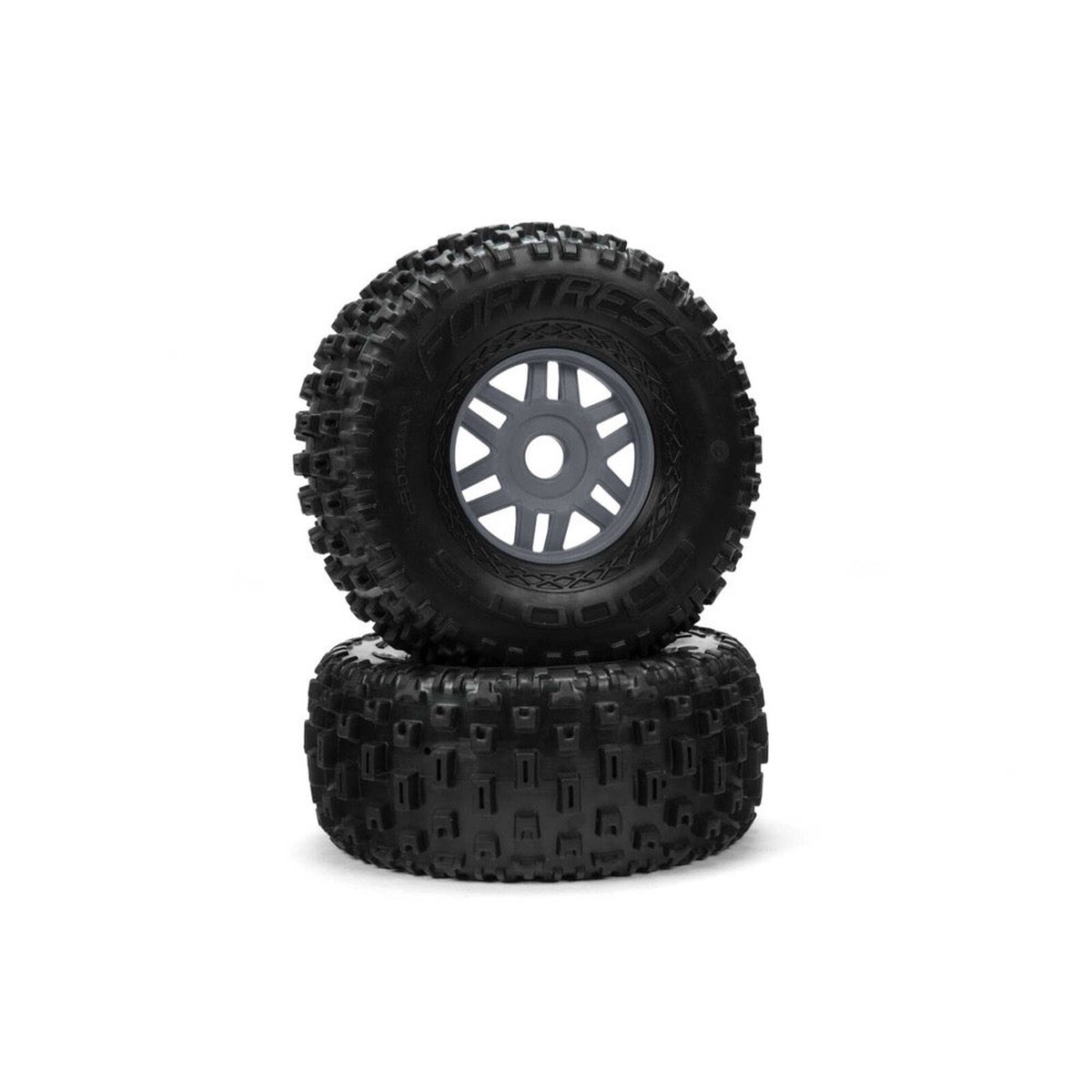 Arrma Ara550069 Dboots Fortress Tyre Gun Metal Grey 2 Pieces Mojave Ar550069