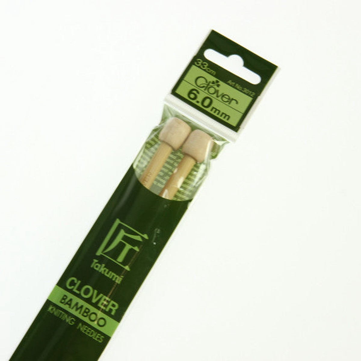 Clover Takumi Bamboo Knitting Needles - 60Mm - 2Pk