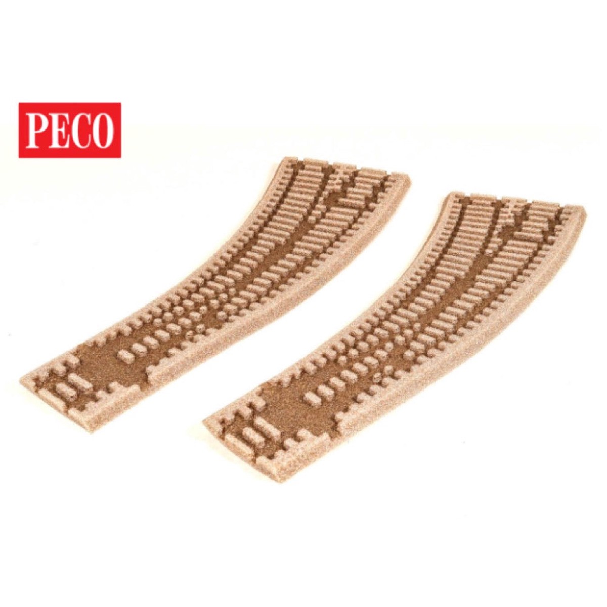 Peco St260 Curved Double LH Turnout