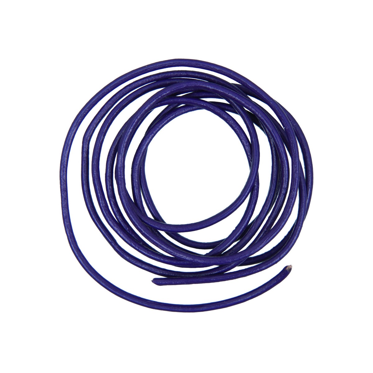 Rico - Leather-Cord Dark Lilac 2Mm-1M