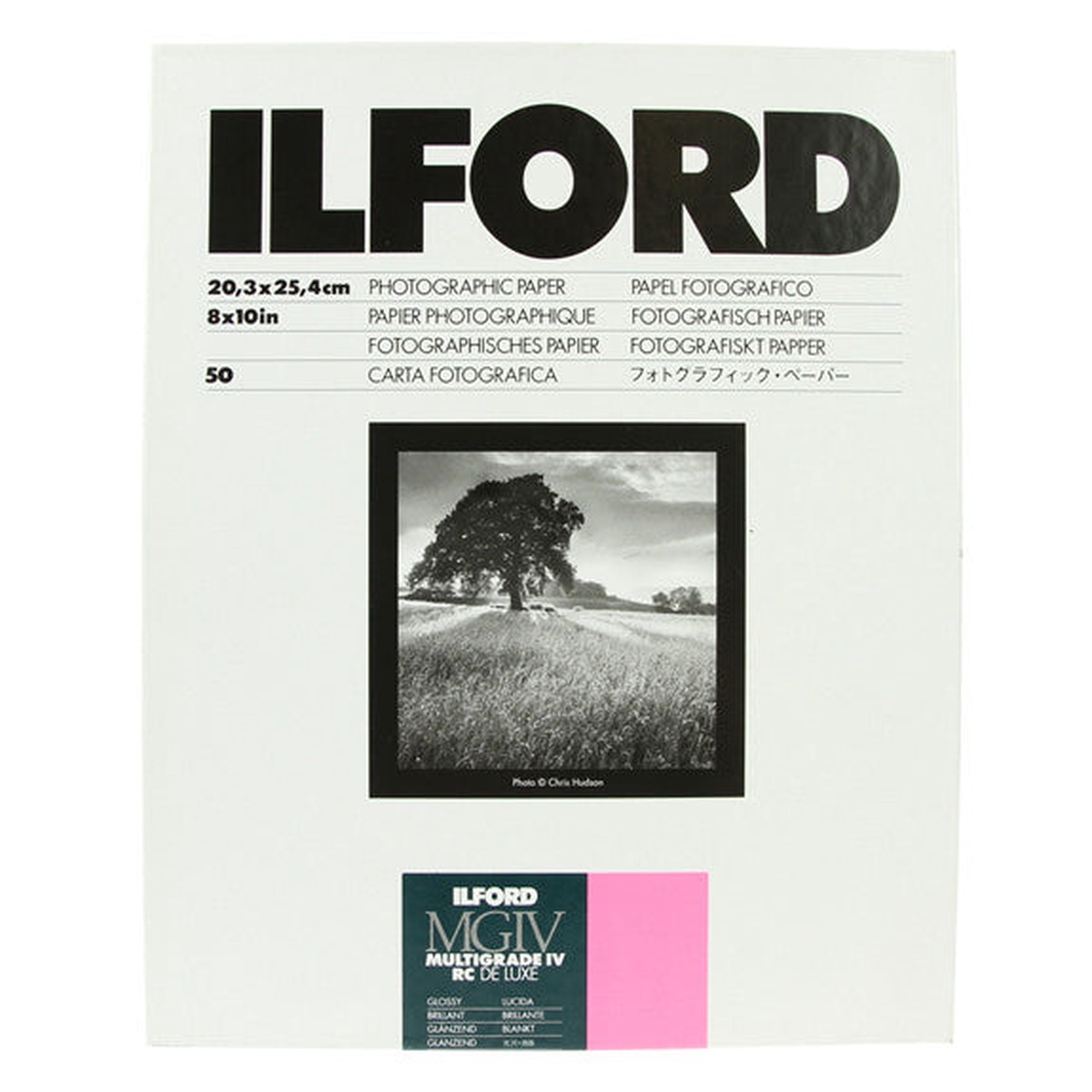 Ilford Multigrade Iv Rc Deluxe 8 Glossy - 50Sh
