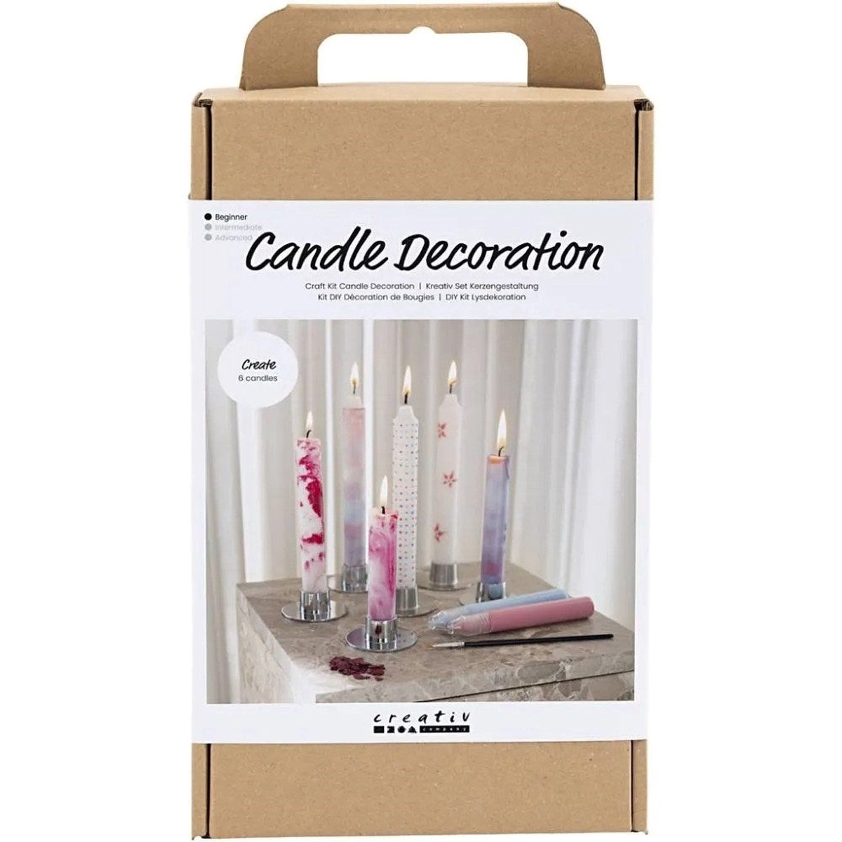 Craft Kit Candle Decorating