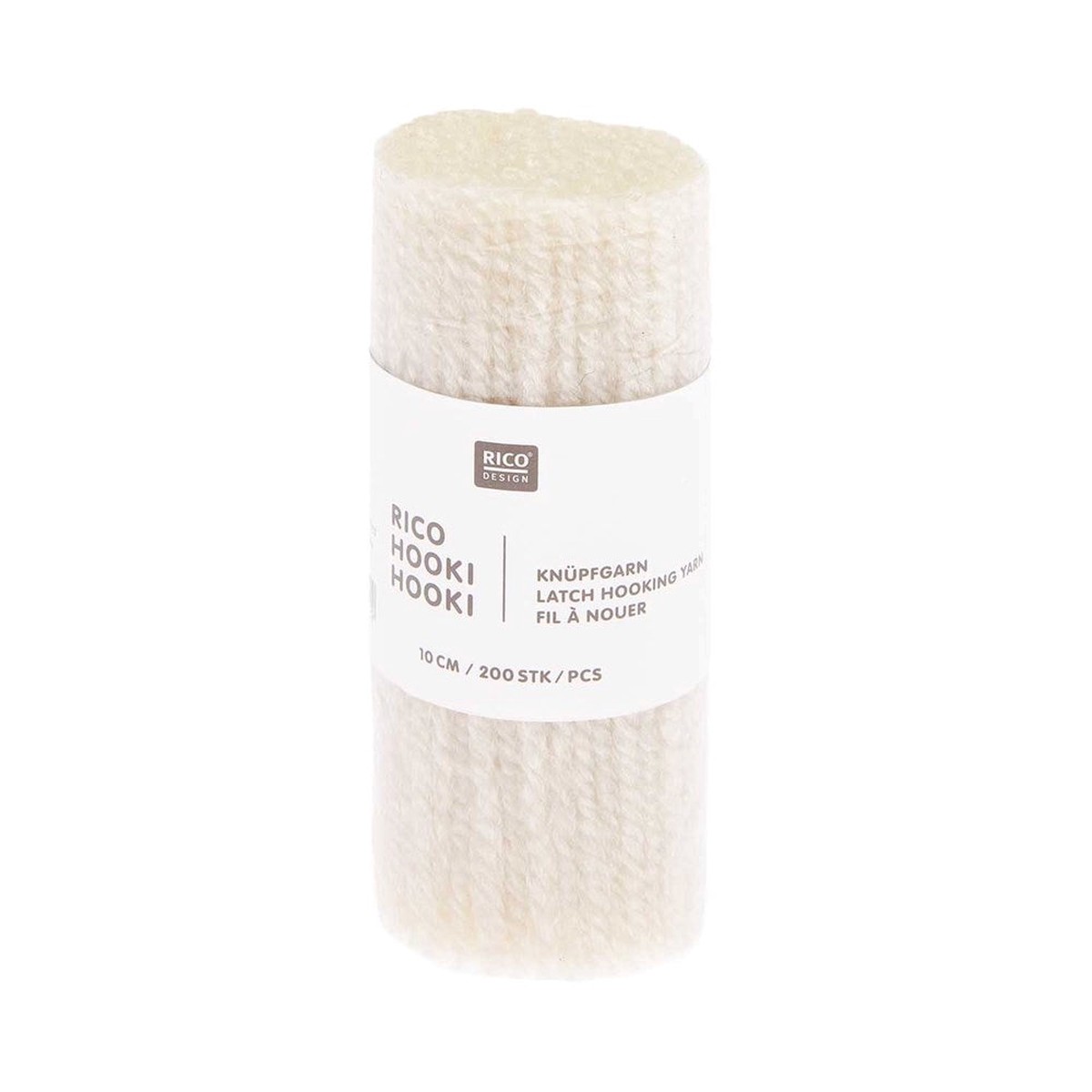 Hooki Hooki Knotting Yarn 10Cm Off-White