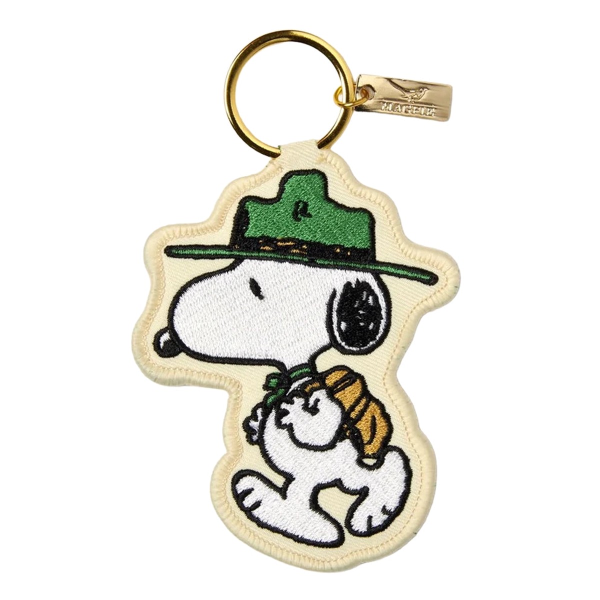 Magpie X Peanuts Key Charm Camp Snoopy