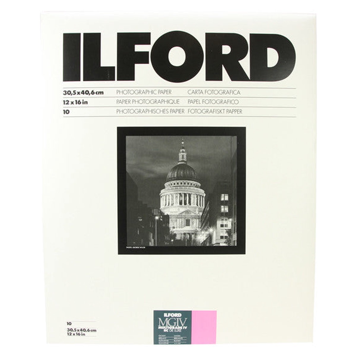 Ilford Multigrade Iv Rc Deluxe 12 Glossy - 10Sh