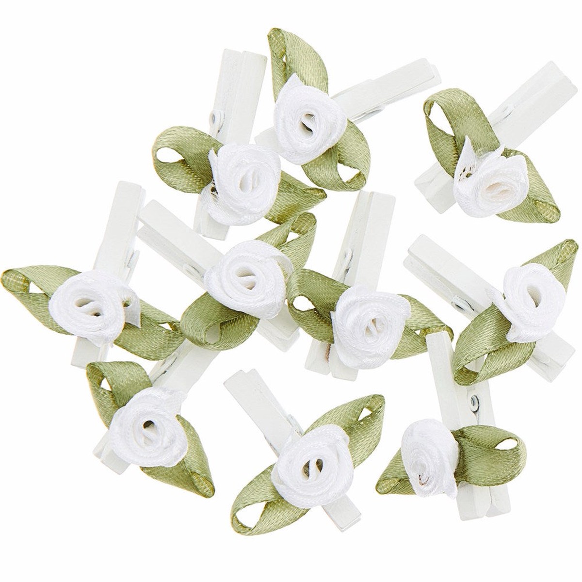 Rico Clips Rose Mixed Colours