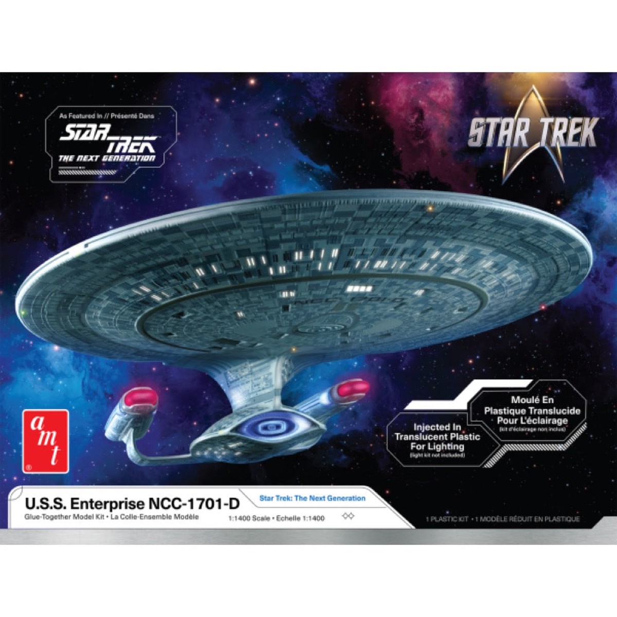 Amt 1429M 11400 Star Trek The Next Generation USS Enterprise Ncc-1701-D