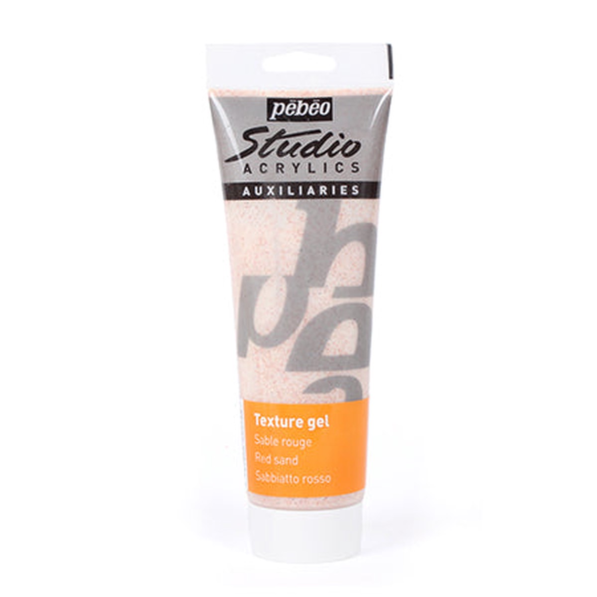 Pebeo Sand Texture Gel - White White