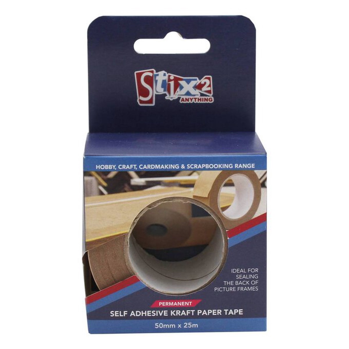 Self Adhesive Kraft Paper Tape 50Mm X 25M