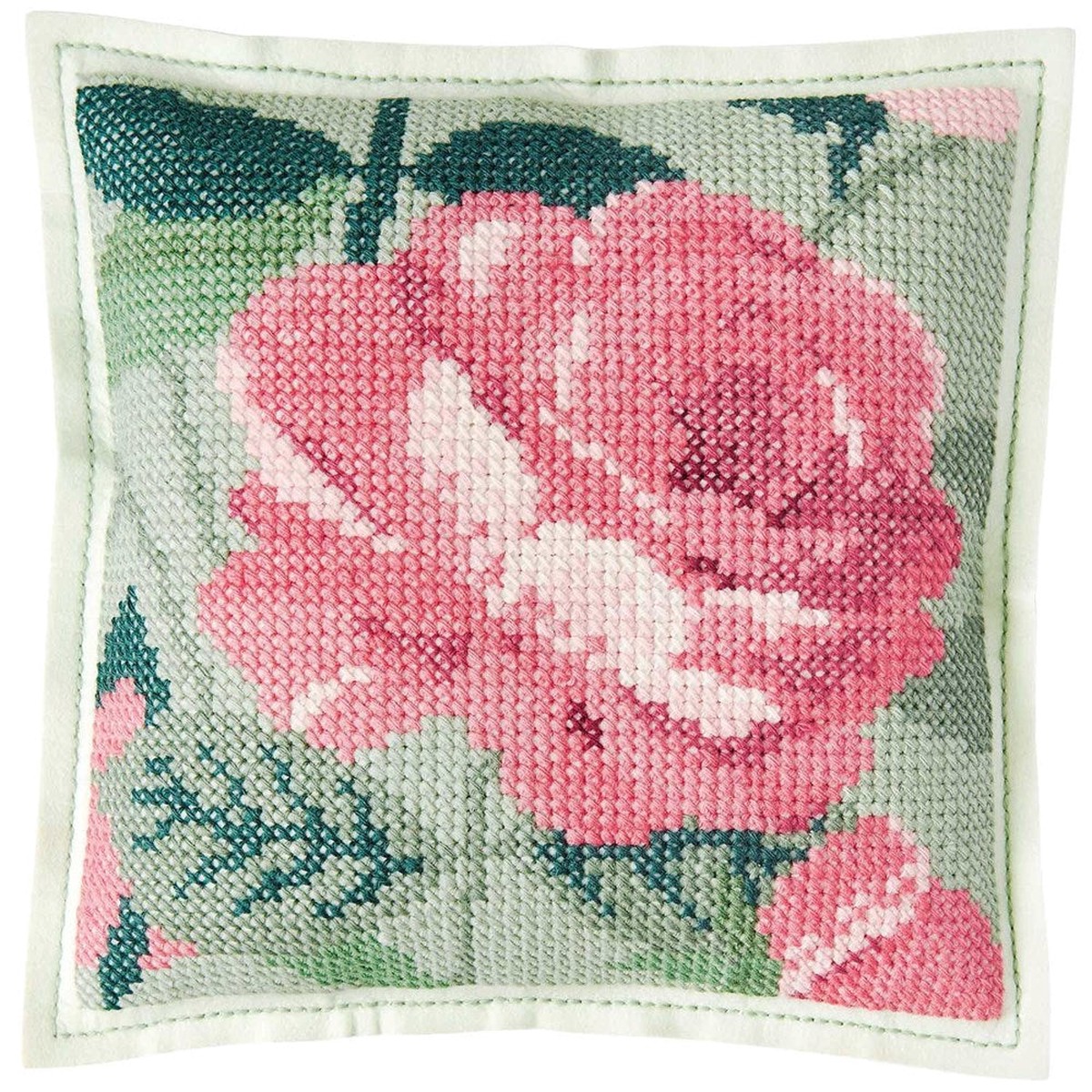 Felt Cushion For Embroidery Rose