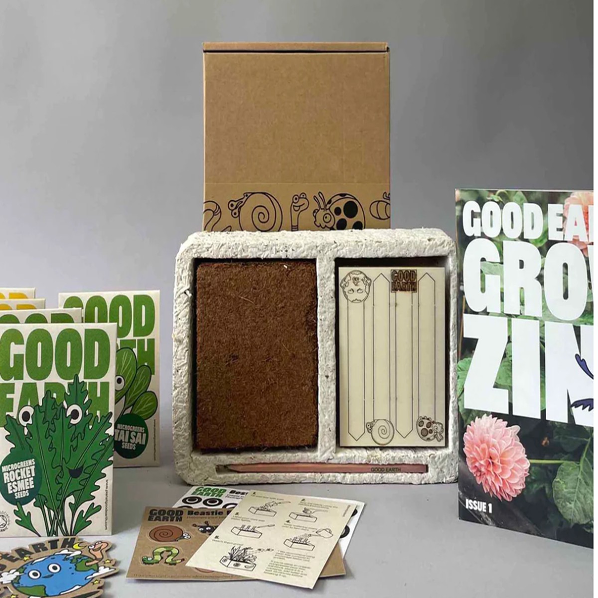 Good Earth Seasonal Seed Box Microgreens