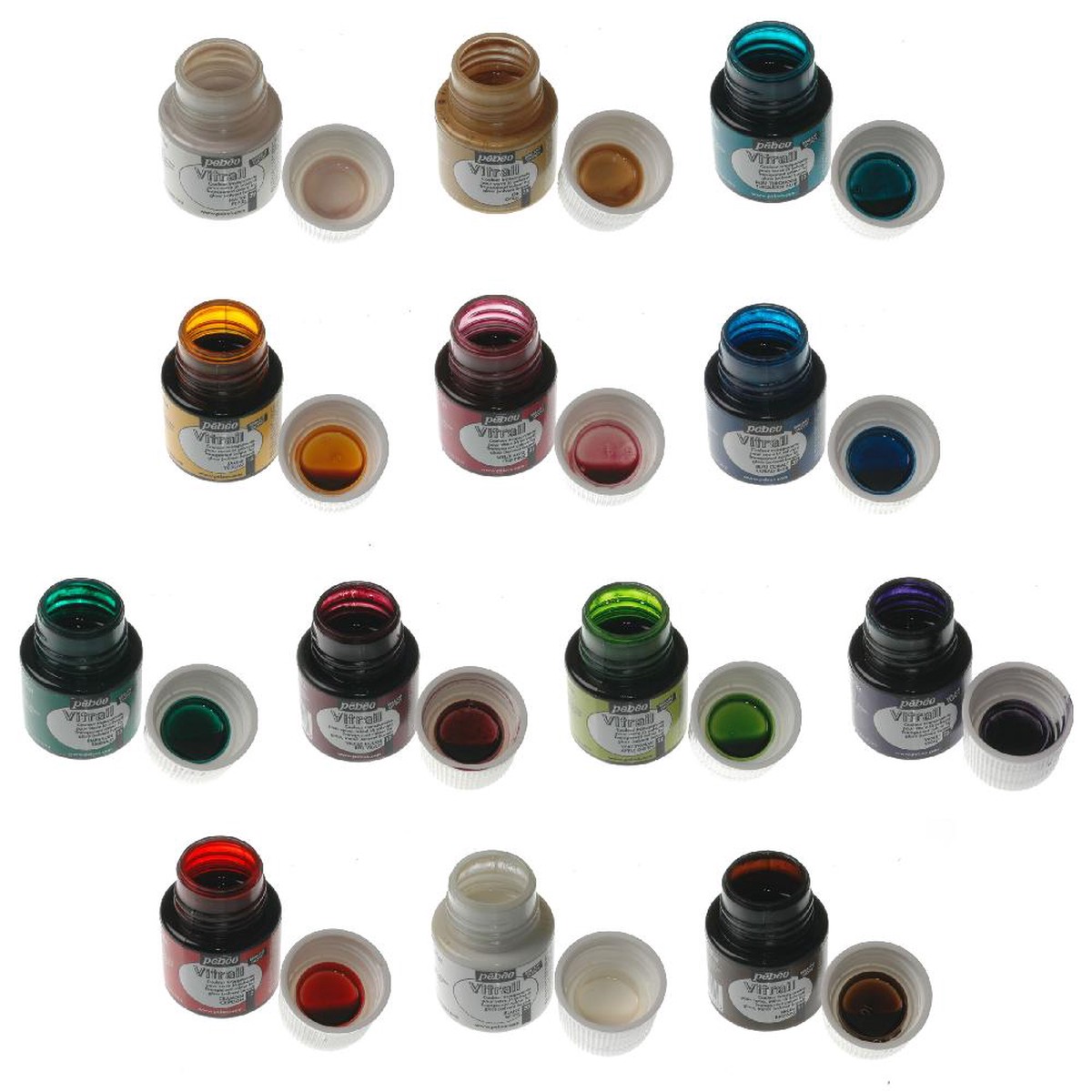Pebeo Vitrail Glass Paint - 45Ml DeepBlue