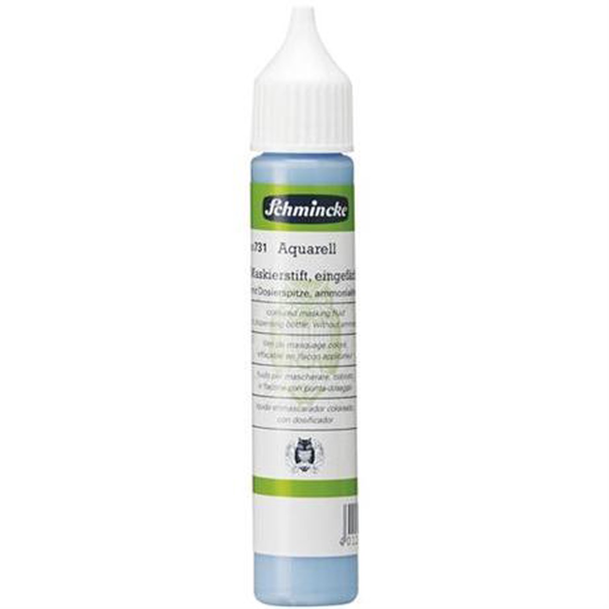 Schmincke - Mediums - Coloured Masking Fluid Blue - 25Ml
