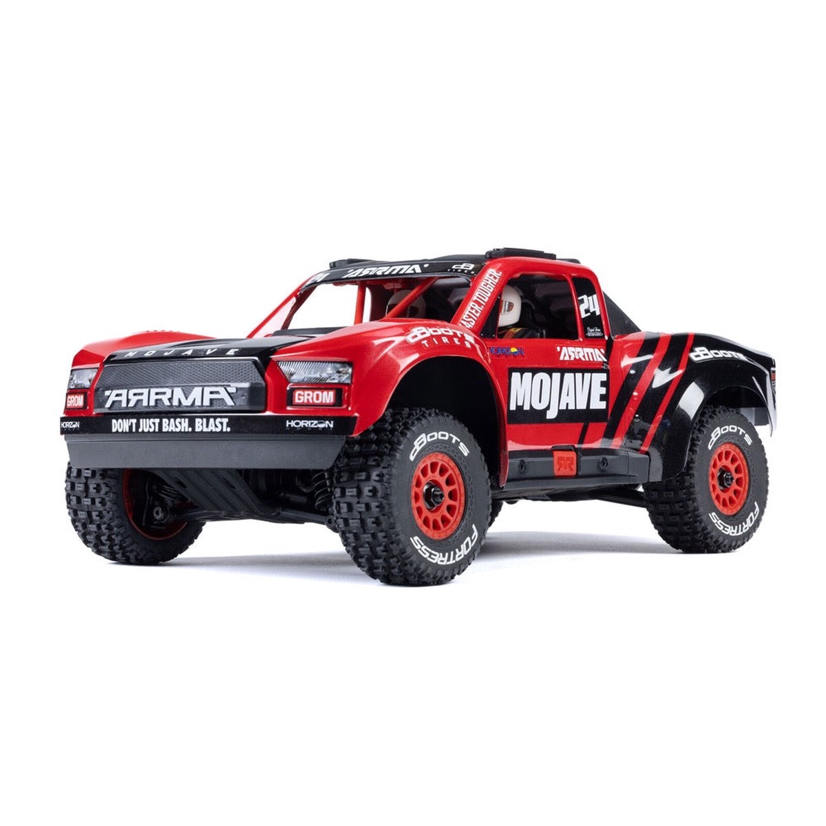 Arrma Mojave Grom 118 4 Rc Desert Truck (RedBlack) Ara2104T1