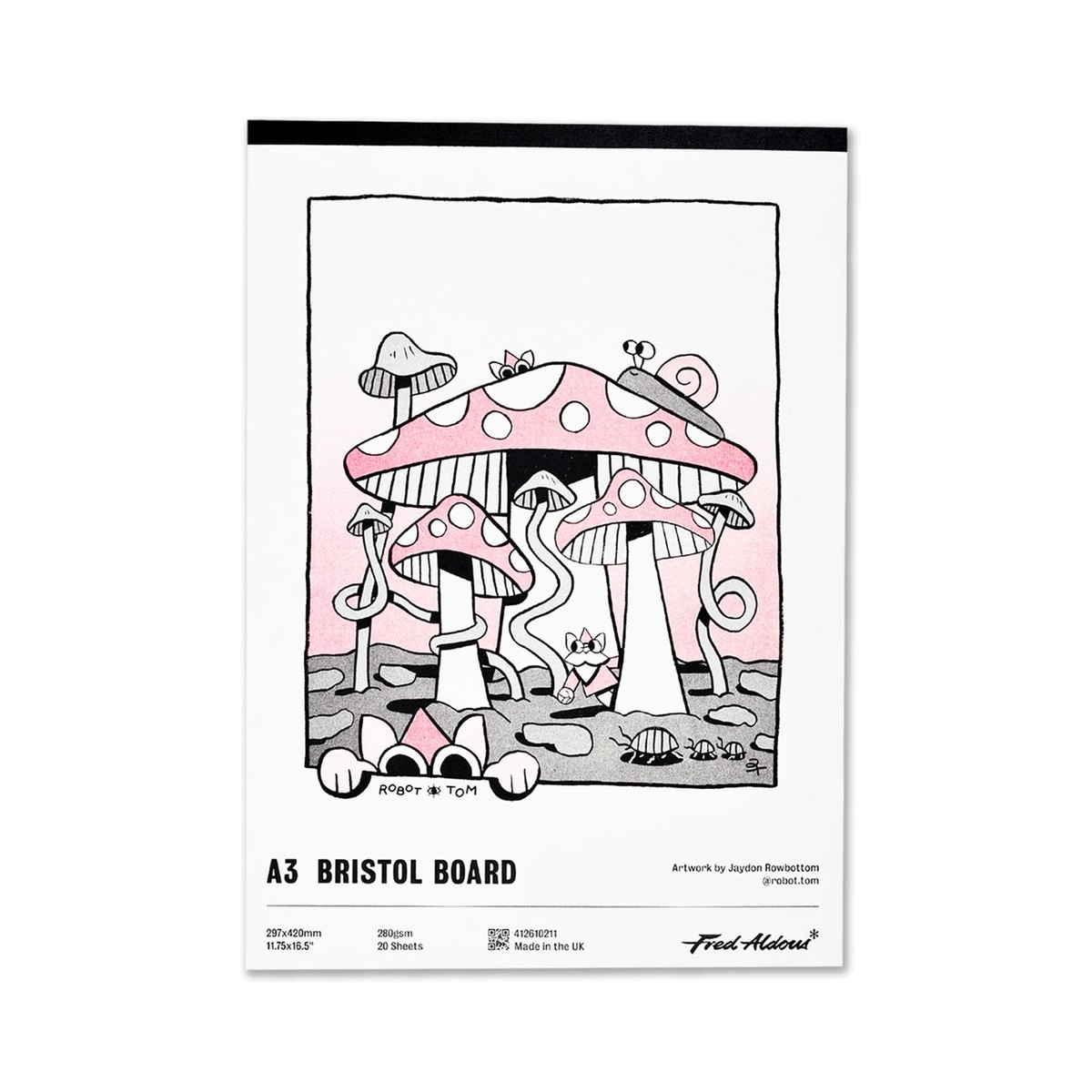 Fred Aldous Bristol Board Pad A3 280Gsm