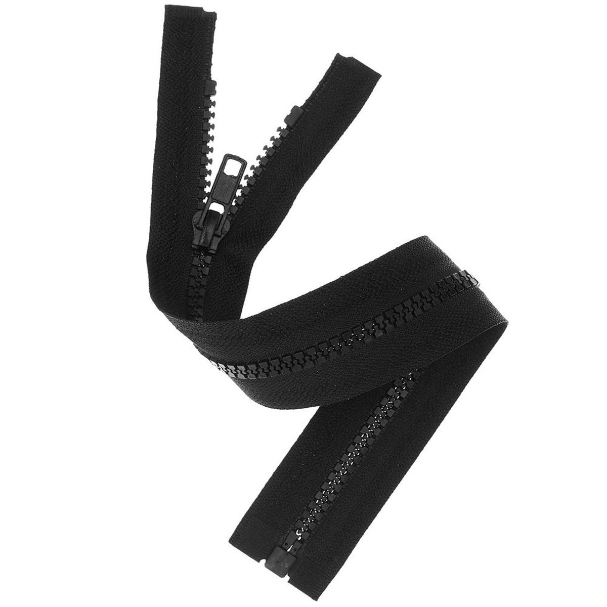Zip Plastic Black 22Cm5Mm