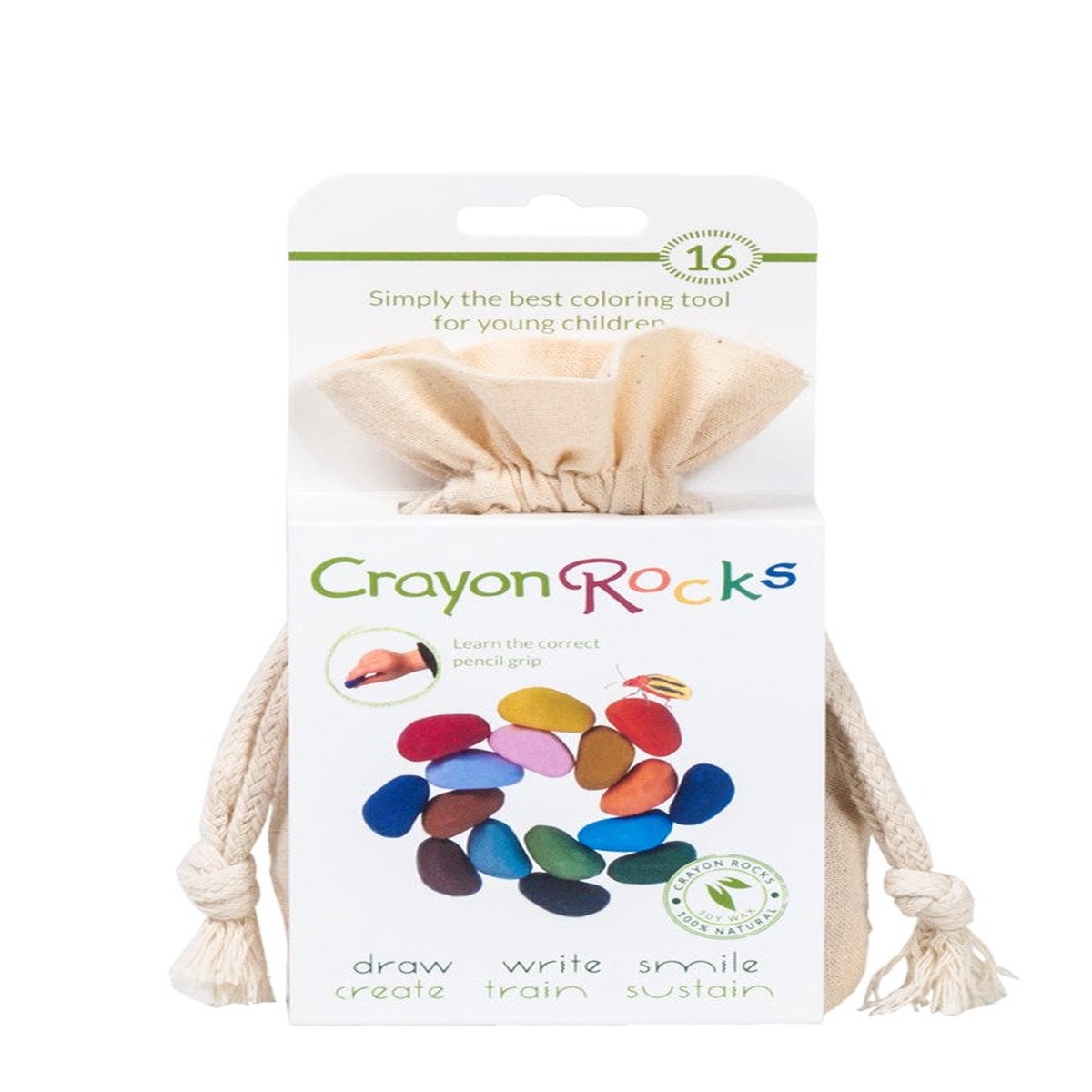 Crayon Rocks 16Pc