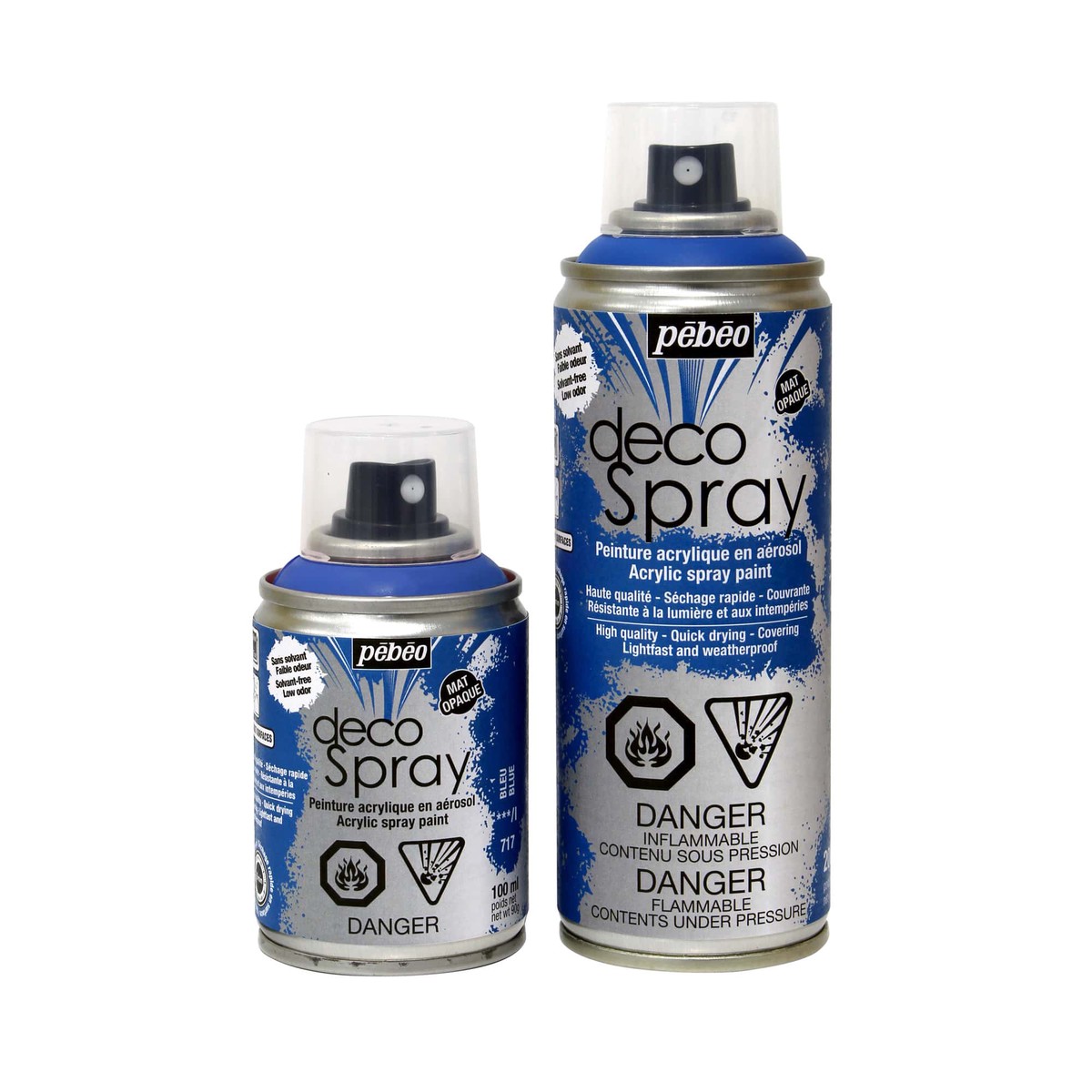 Pebeo Spray Acrylic Paints - Gloss Grey GlossGrey