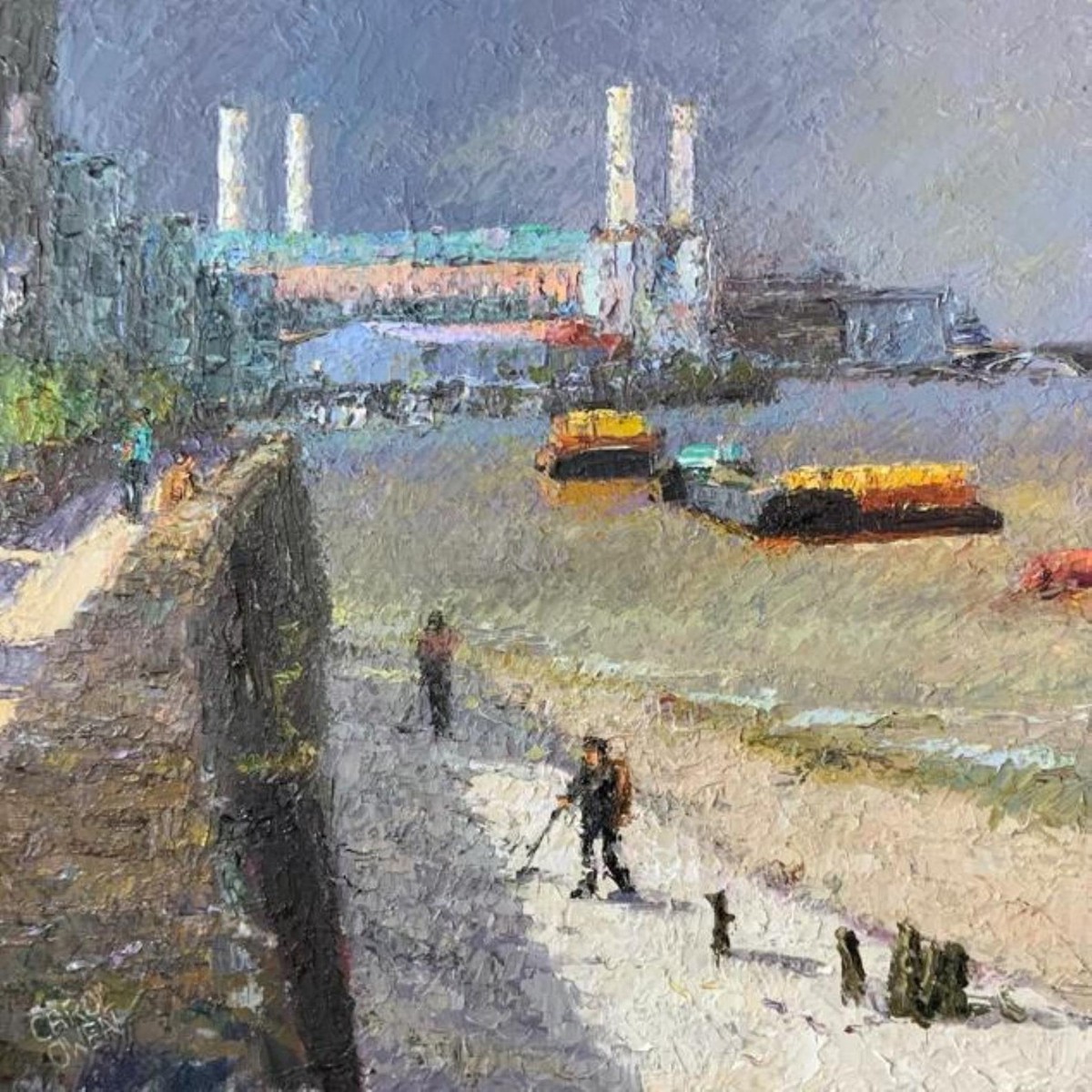 299 - Detectorists on the Thames Foreshore
