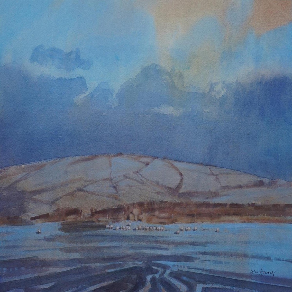 011 - First Skittering of Snow Exmoor