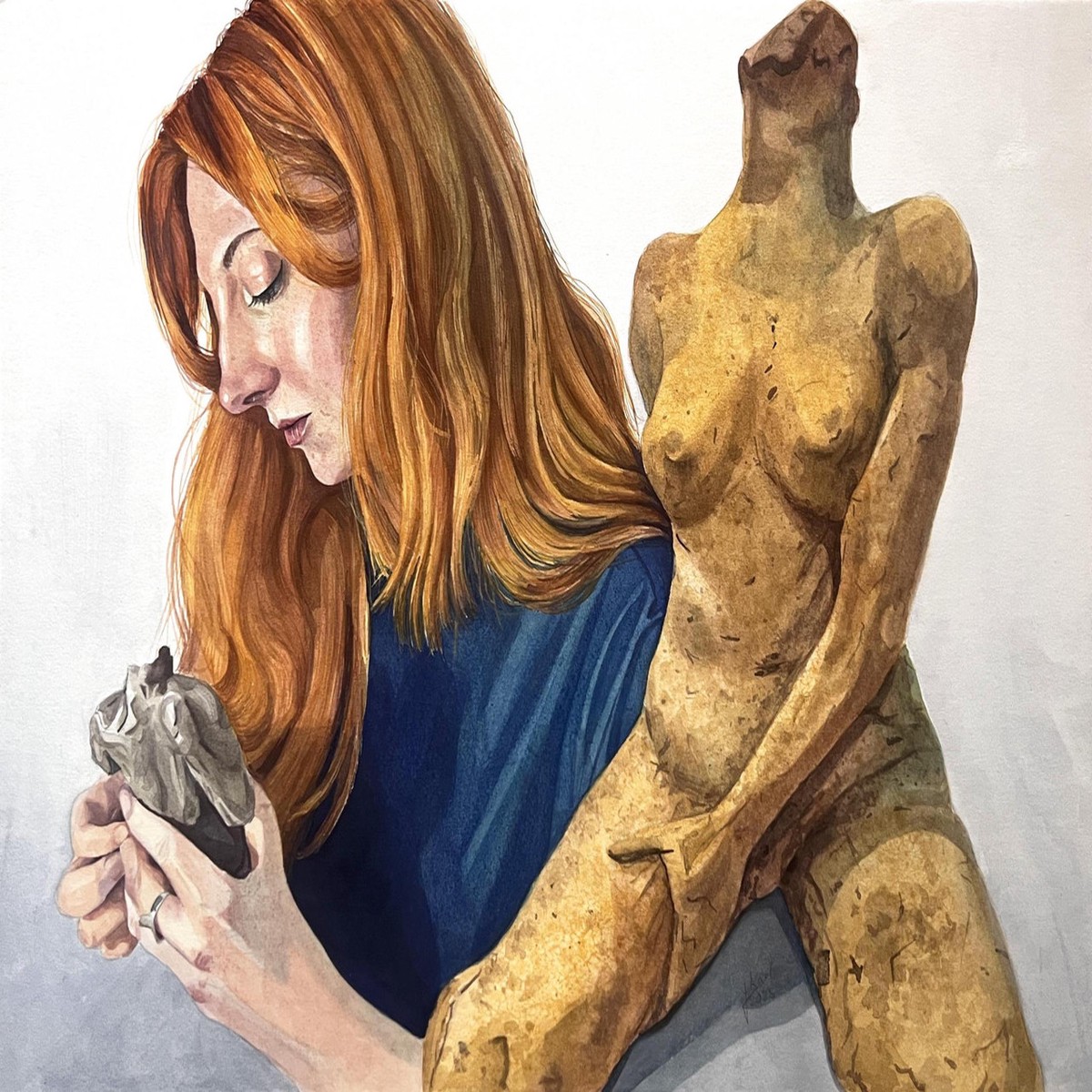 218 - Portrait of Artist Wren Graham