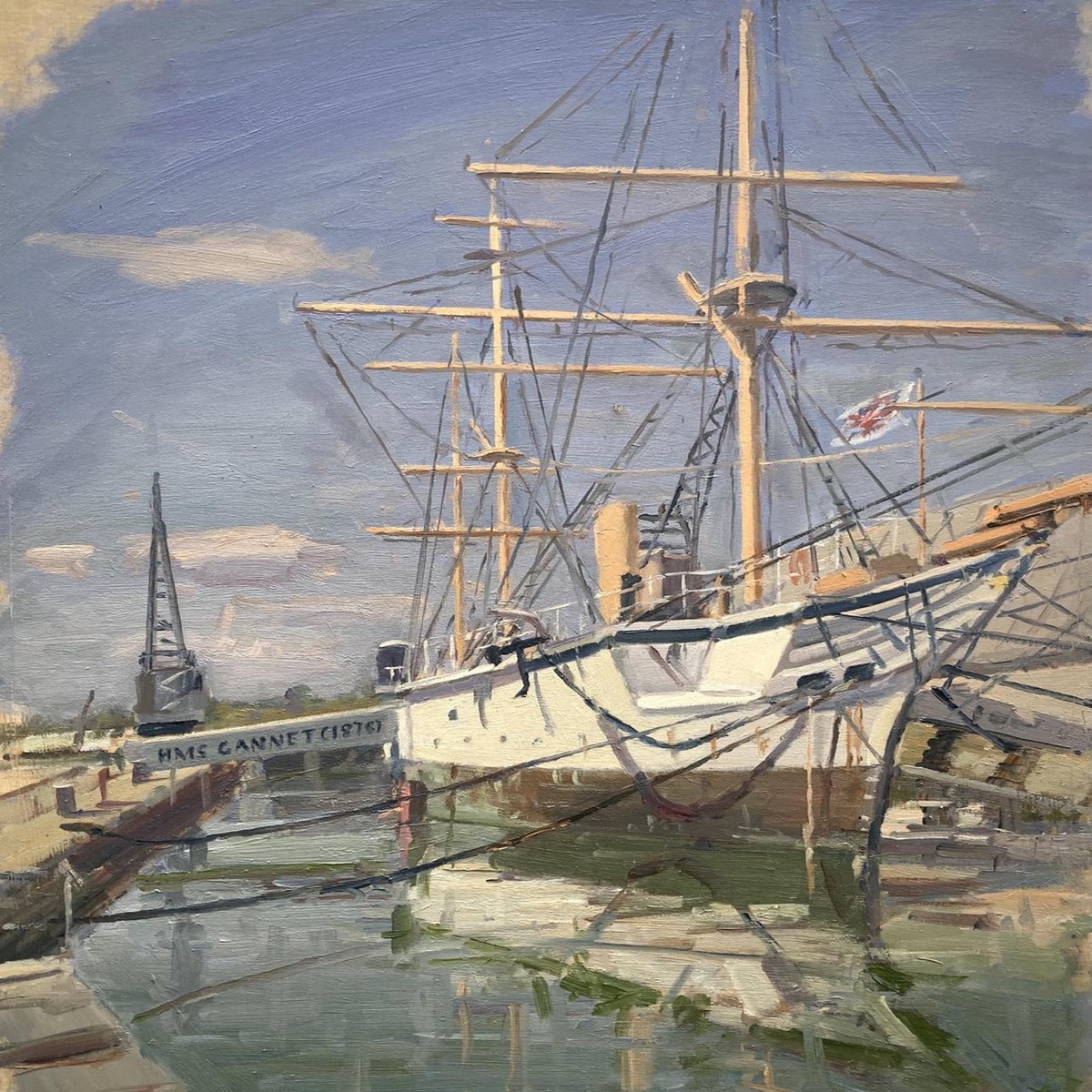 244 - HMS Gannet (1878) Historic Dockyard Chatham Kent