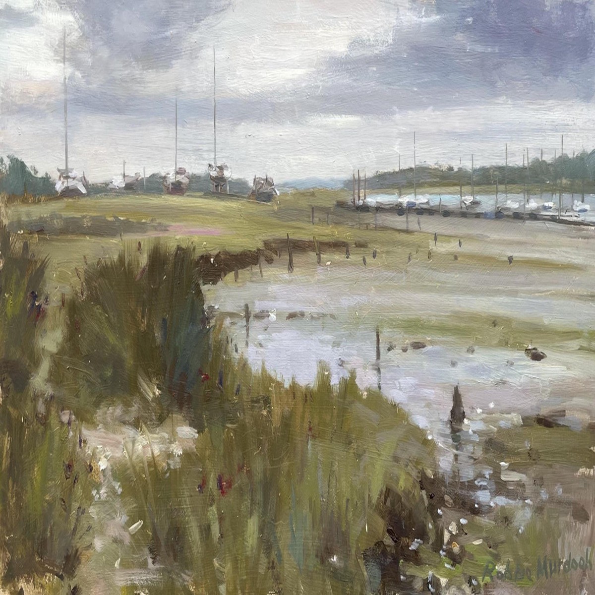 283 - Itchenor Reach at Low Tide