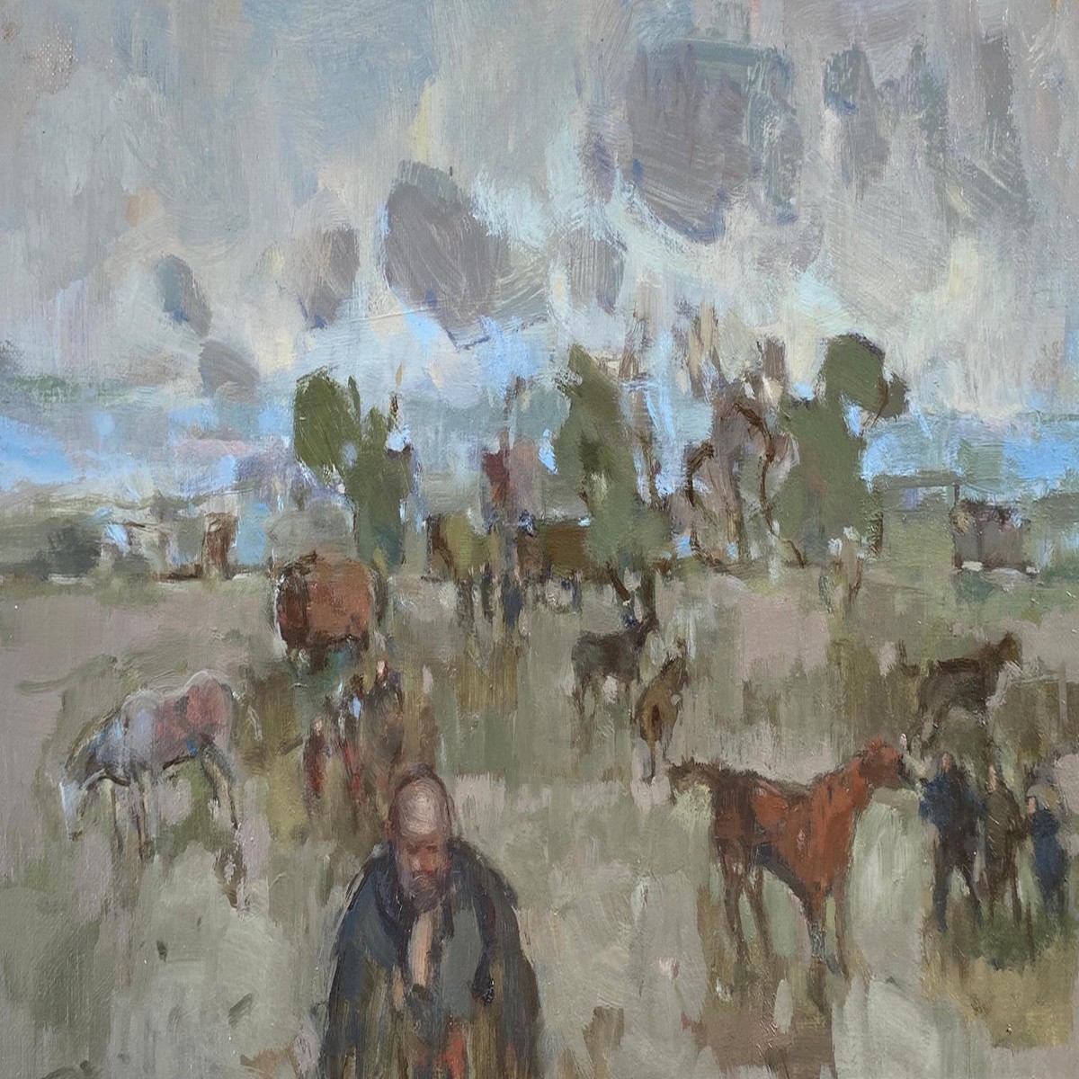 007 - Landscape with Horses