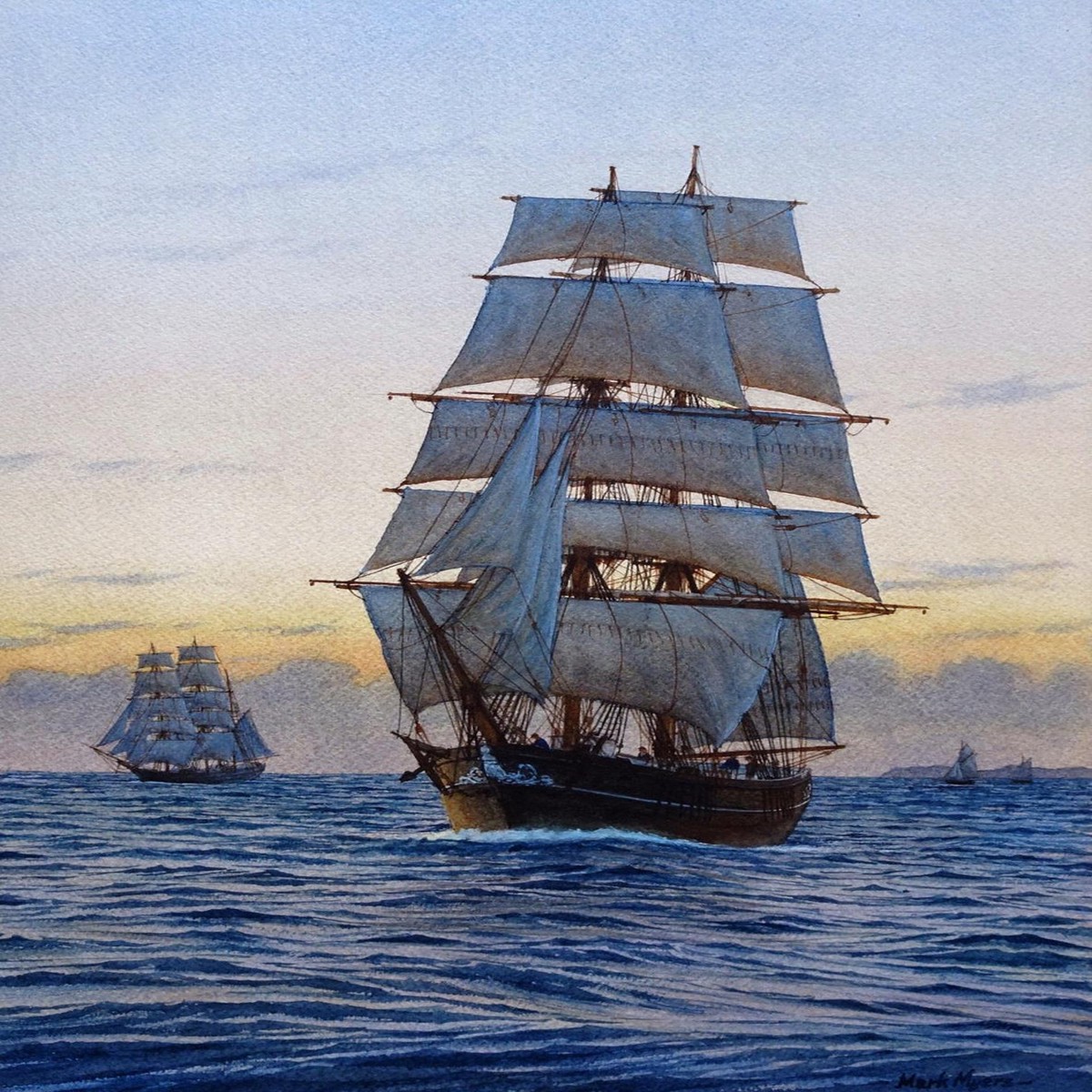 246 - The Island Belle running up-Channel