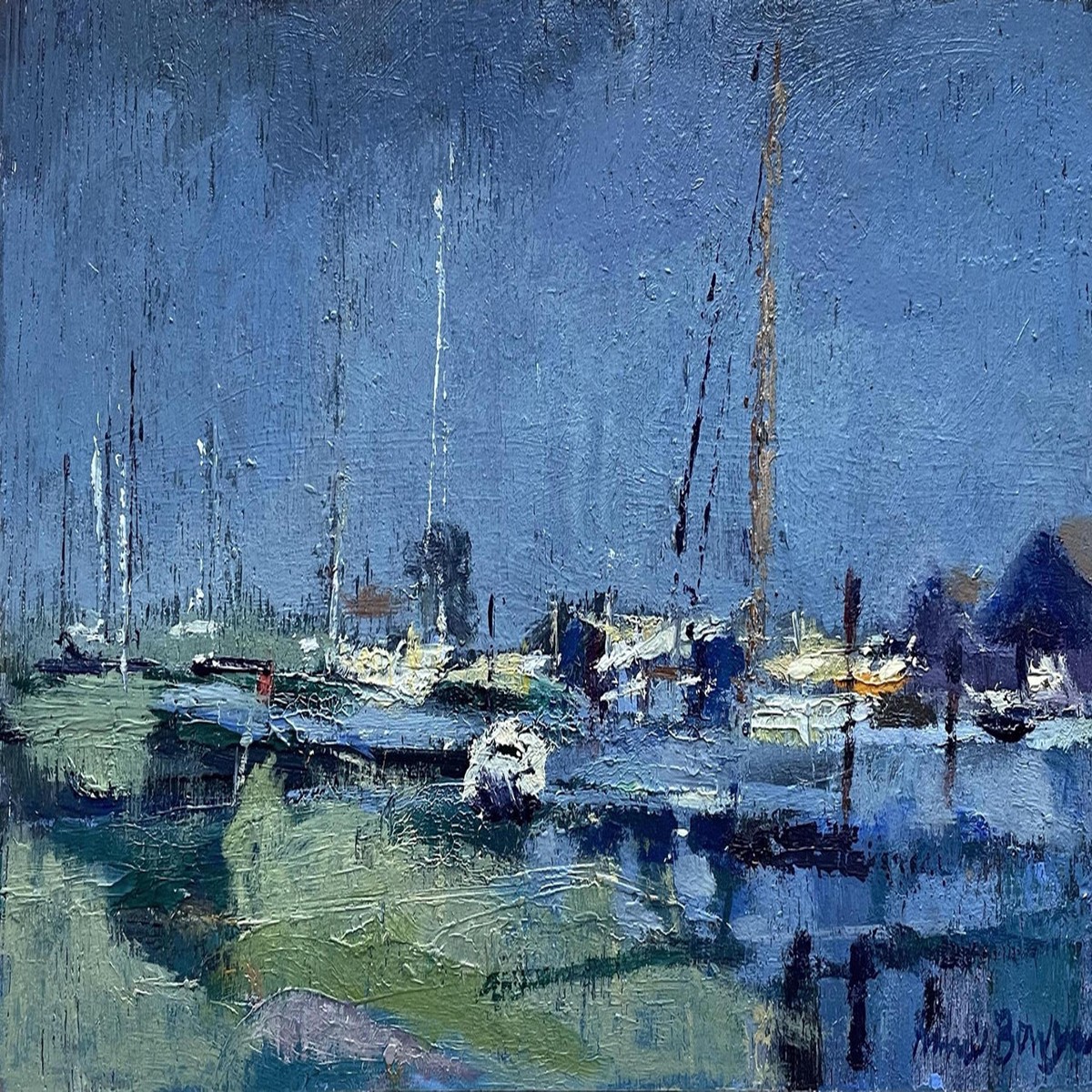 051 - Boats on the Blyth River Walberswick