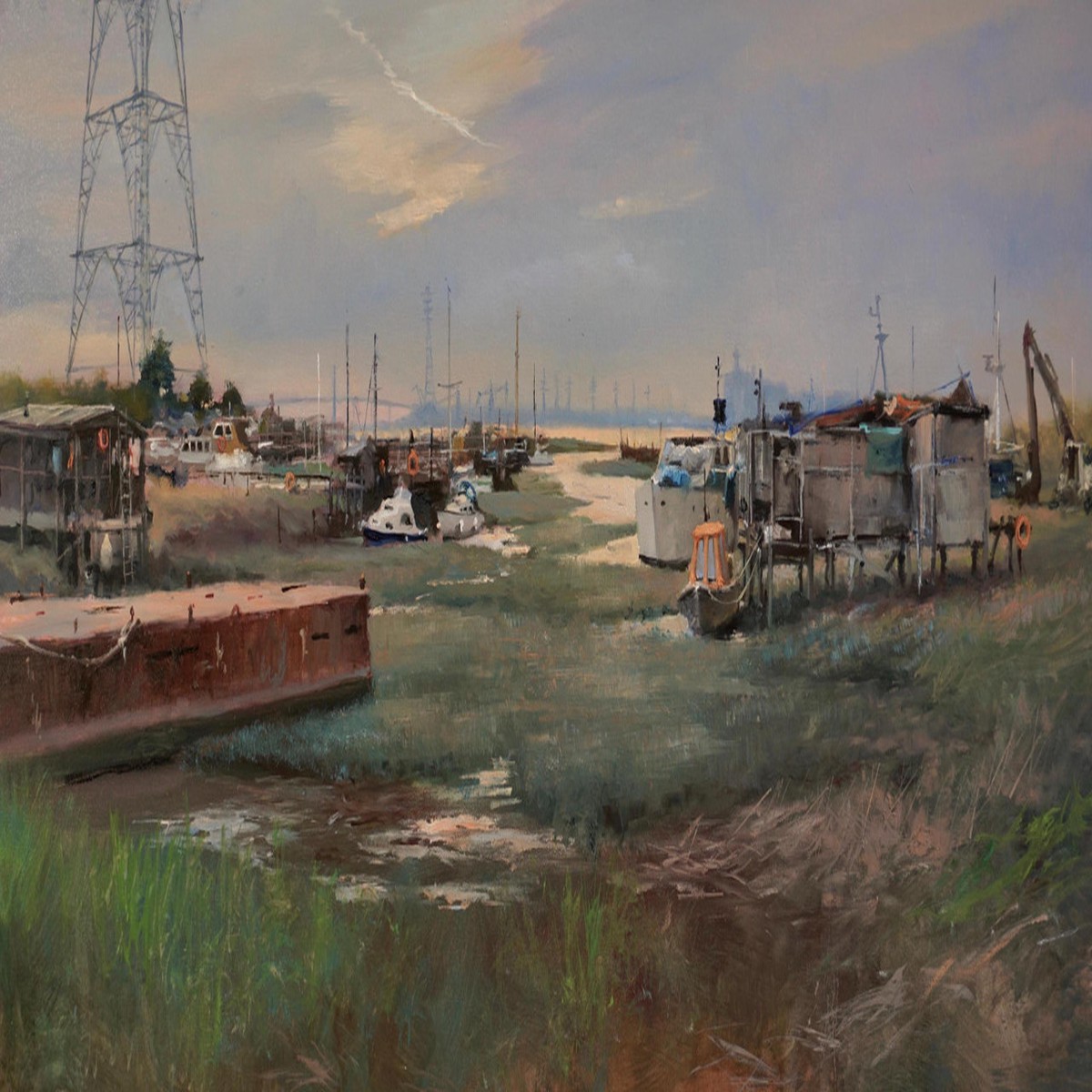 008 - Ebb Tide Thames Estuary (Swanscombe Marshes)