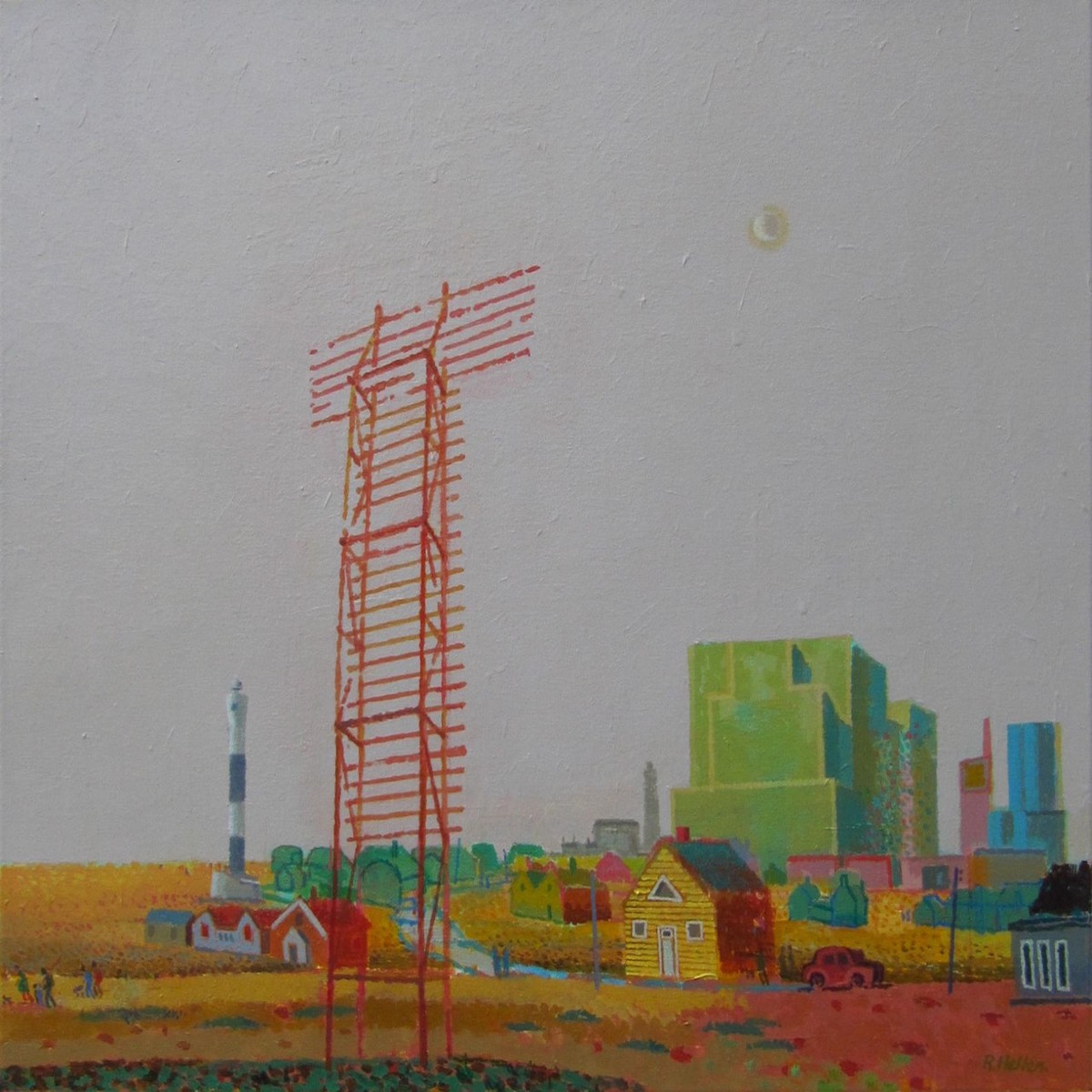 065 - Boarded Tower and Power Stations Dungeness