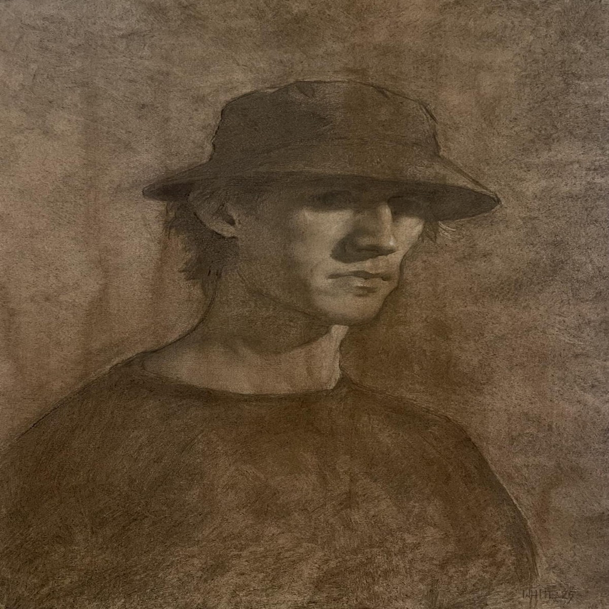 164 - Self Portrait with Bucket Hat