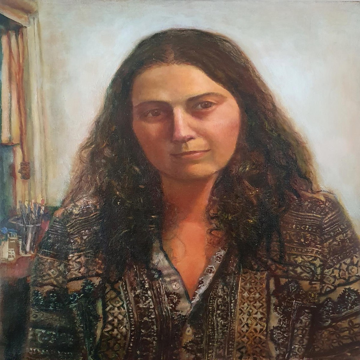 057 - Self Portrait in the Evening