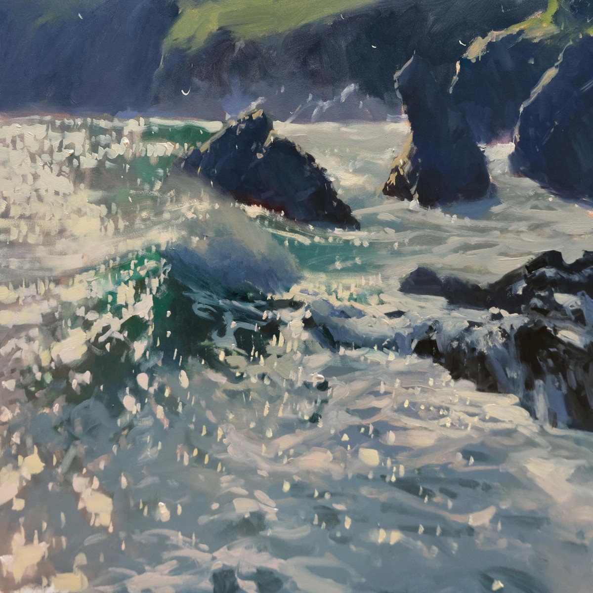 005 - High Tide at Kynance Cornwall